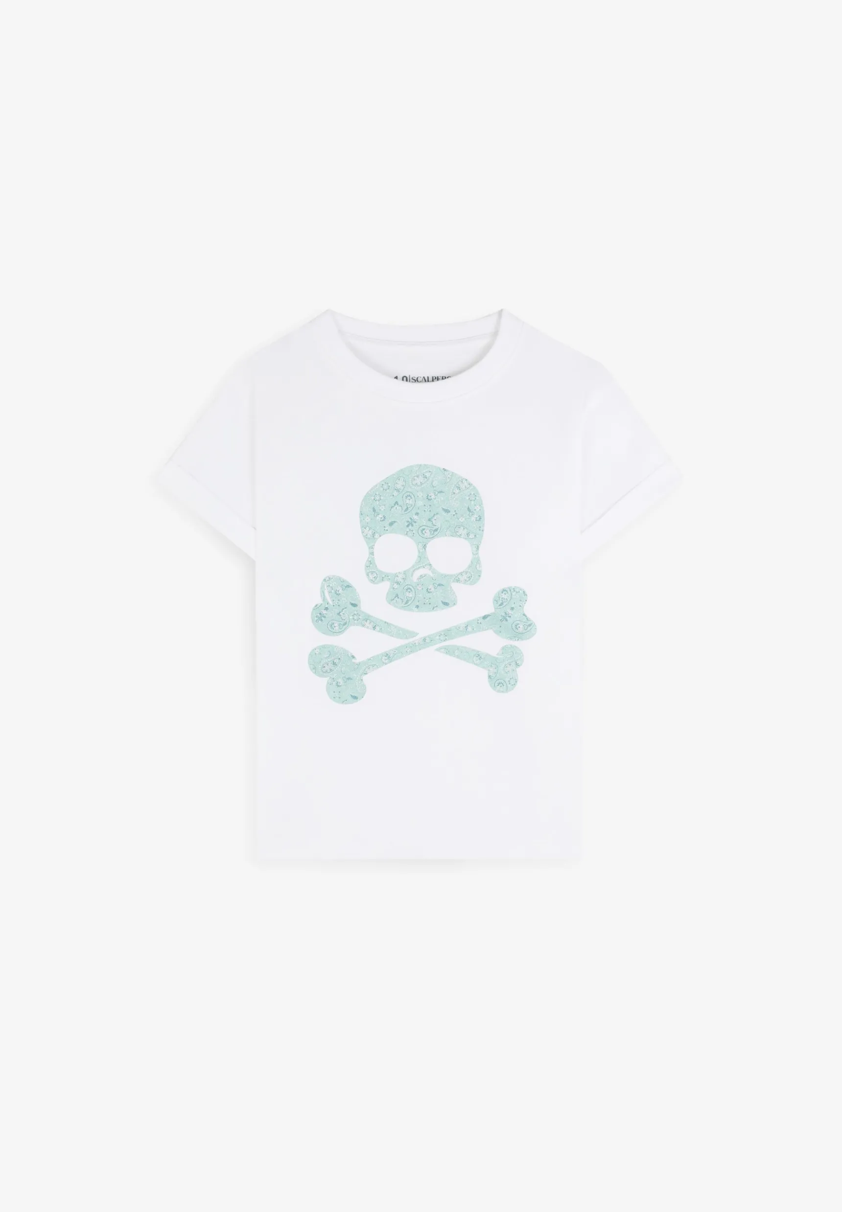 Scalpers T-shirts | BANDANA SKULL TEE GIRLS