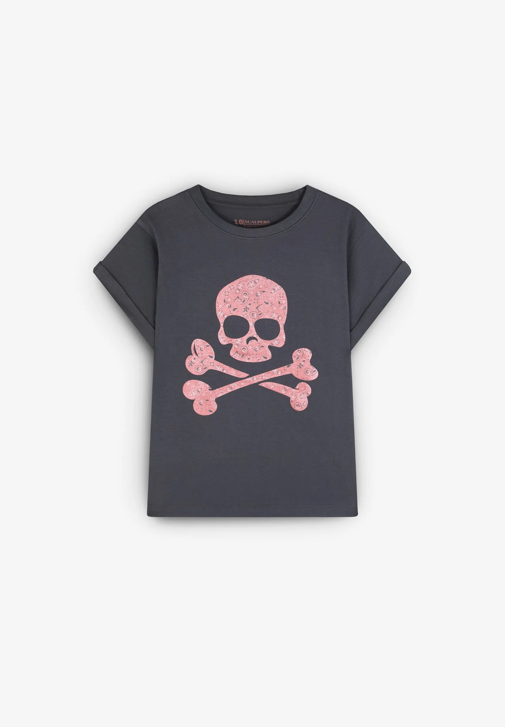 Scalpers T-shirts | BANDANA SKULL TEE GIRLS