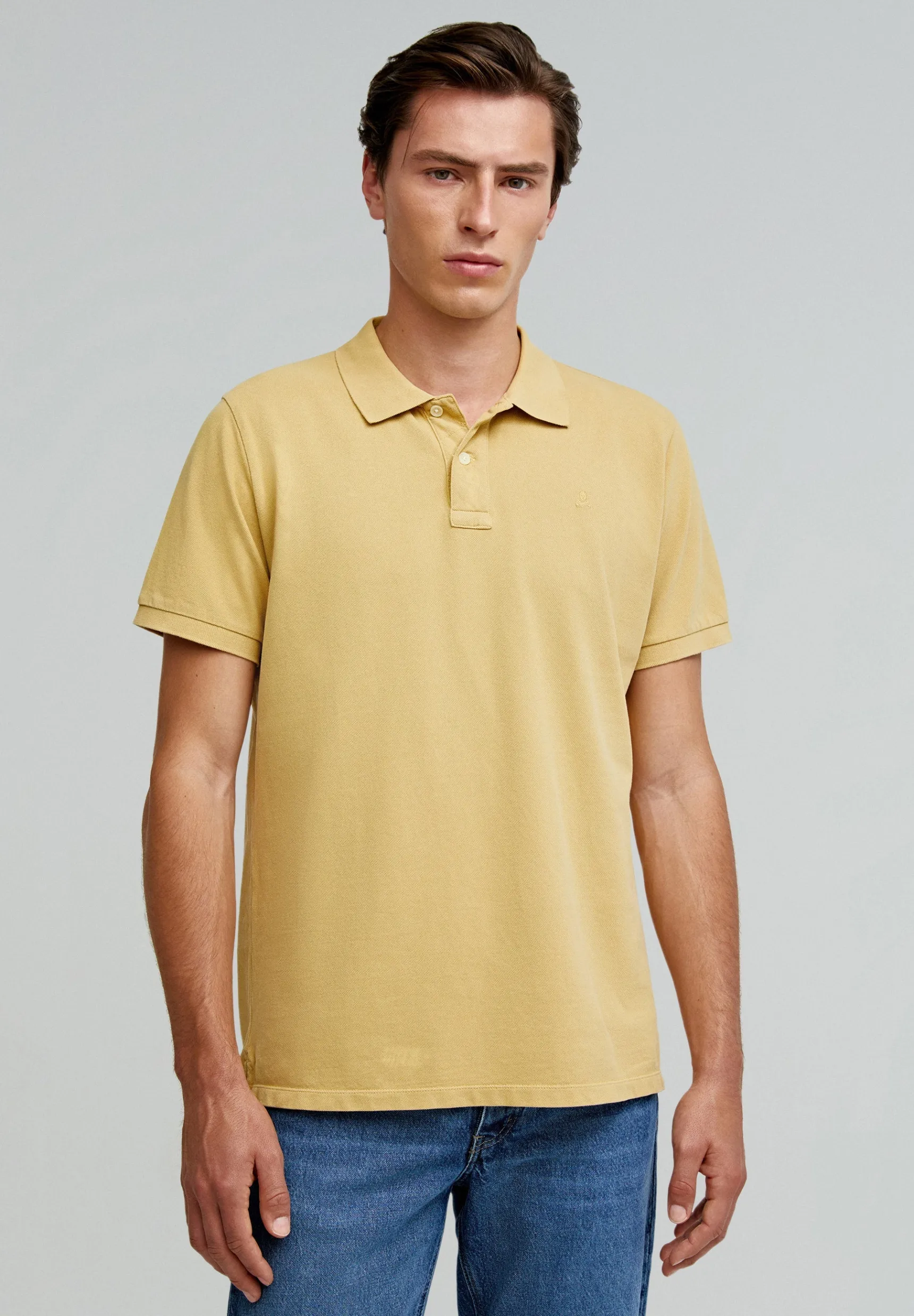 Scalpers Polos | BASIC POLO SHIRT WITH SKULL DETAIL