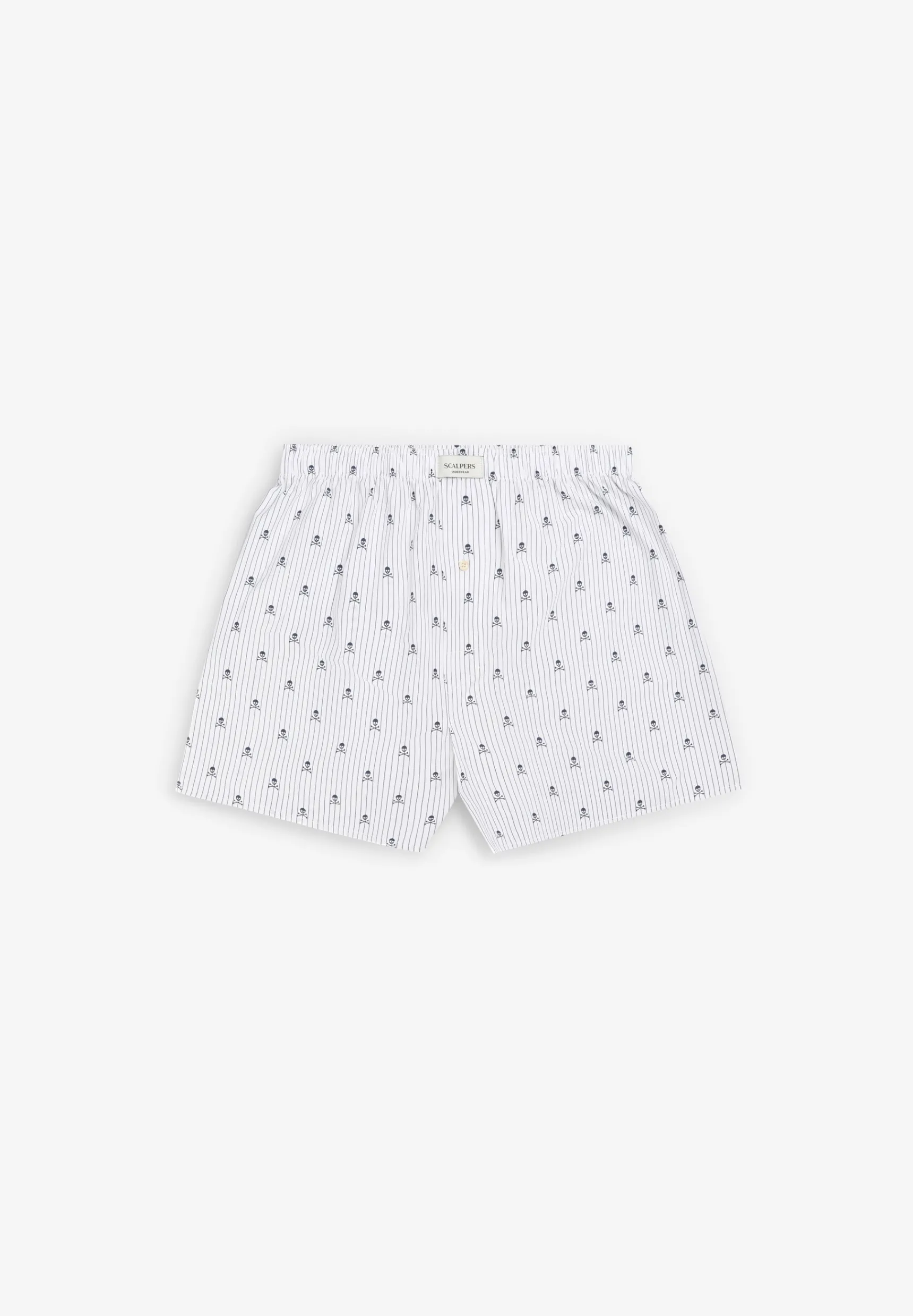 Scalpers Boxers | BERKLEY SKULL STRIPES BOXER