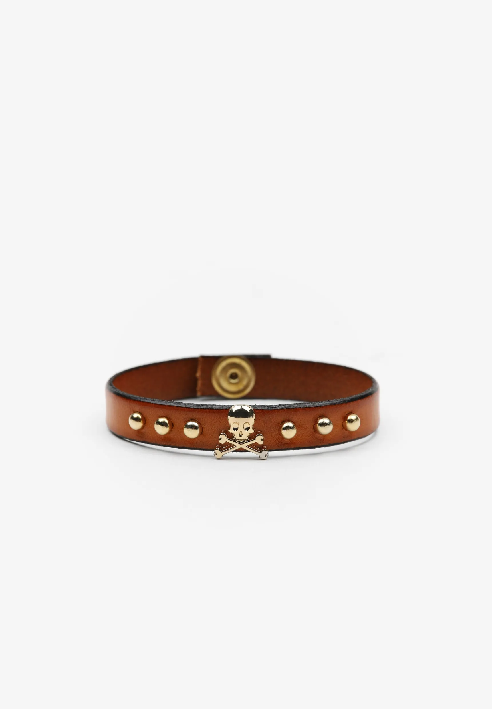 Scalpers Jewellery | BRACELET WITH SKULL AND STUDS