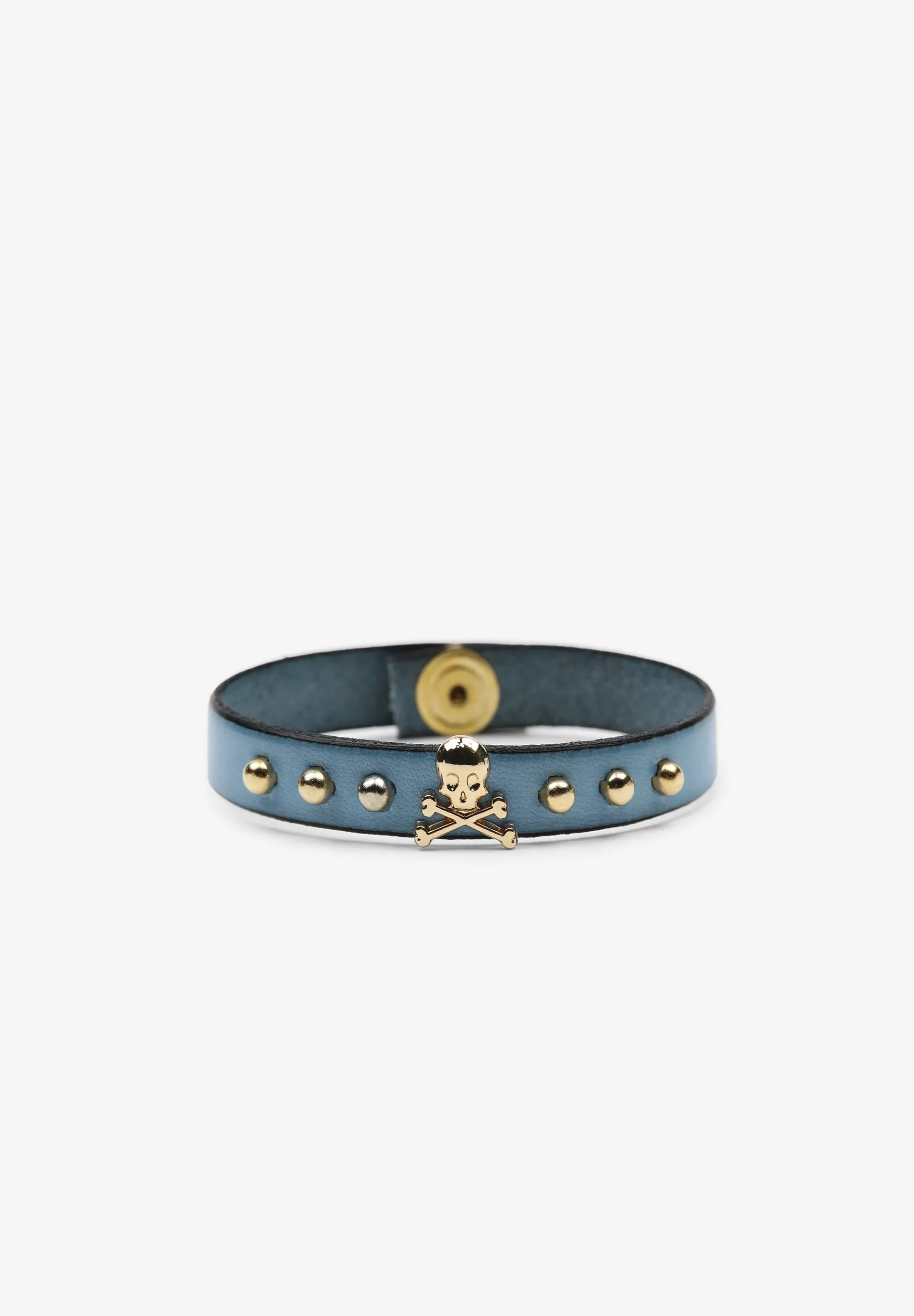 Scalpers Jewellery | BRACELET WITH SKULL AND STUDS