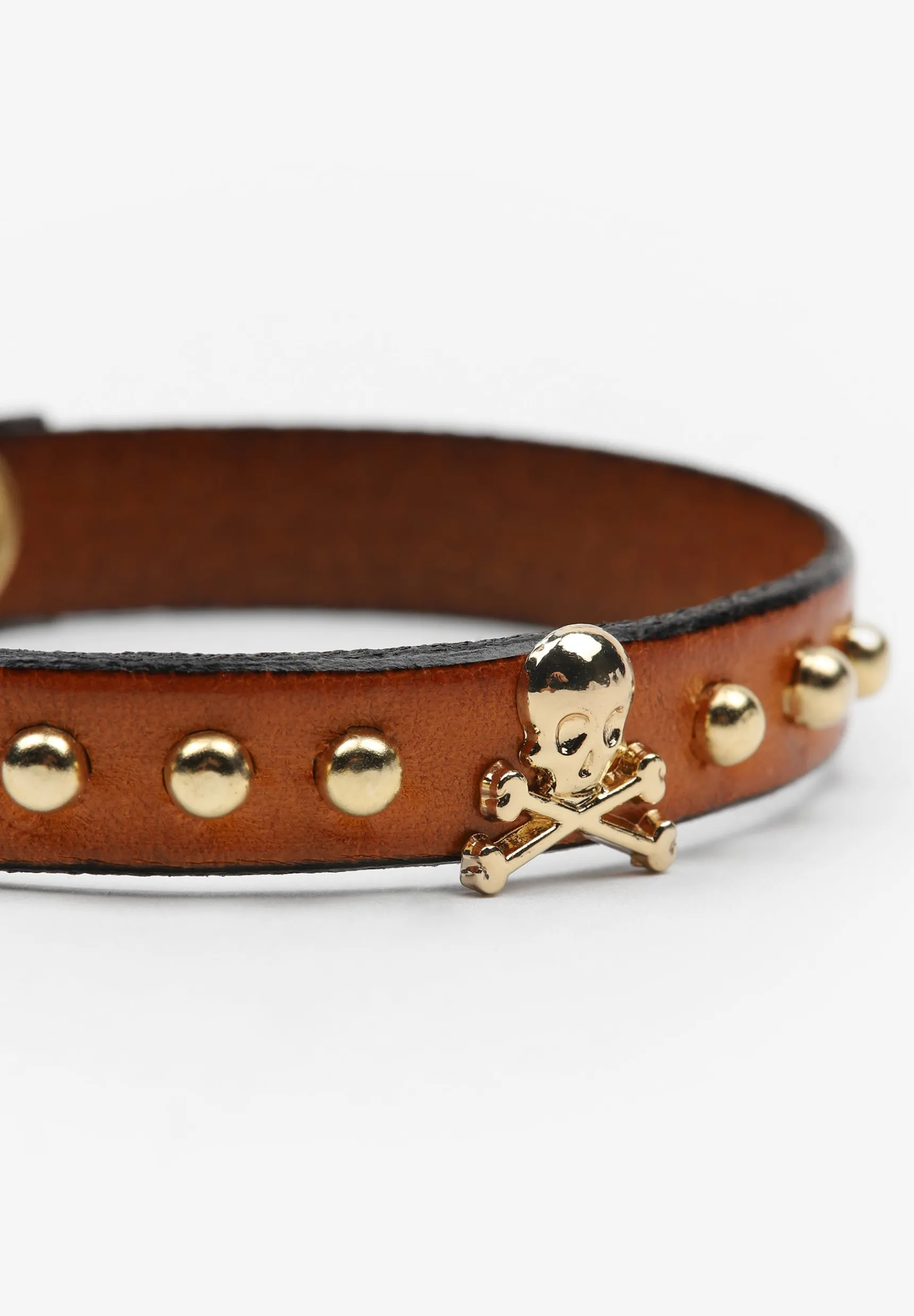 Scalpers Jewellery | BRACELET WITH SKULL AND STUDS