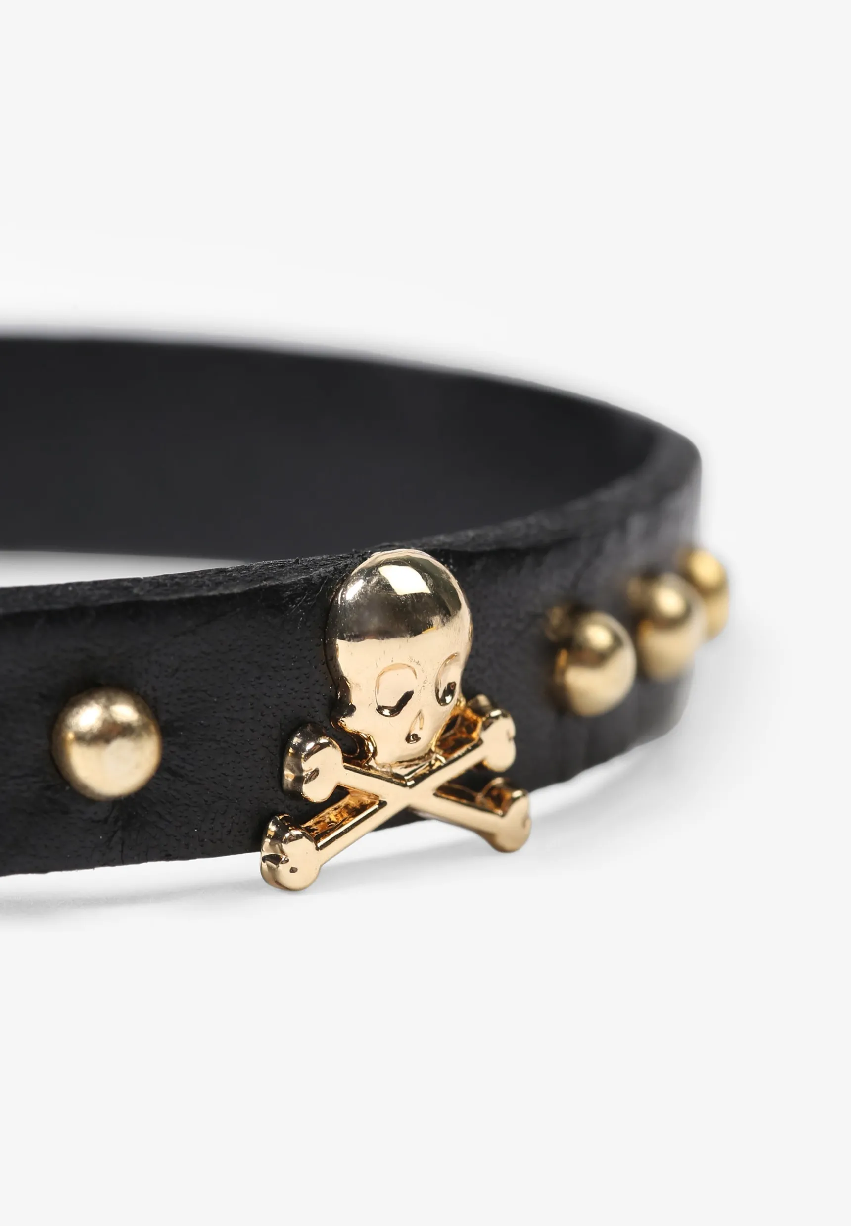 Scalpers Jewellery | BRACELET WITH SKULL AND STUDS