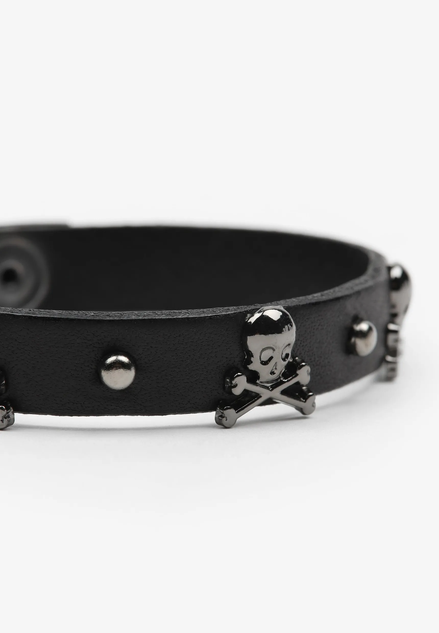 Scalpers Jewellery | BRACELET WITH STUDS AND SKULLS