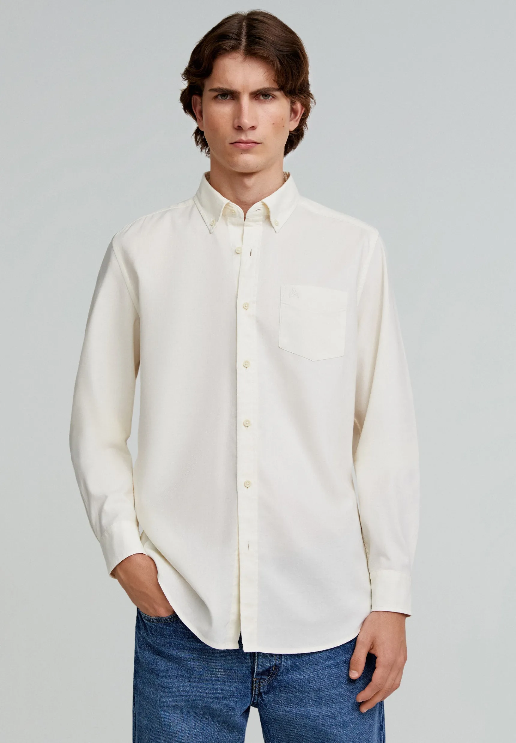 Scalpers Shirts | BUTTONED COLLAR SHIRT WITH SKULL