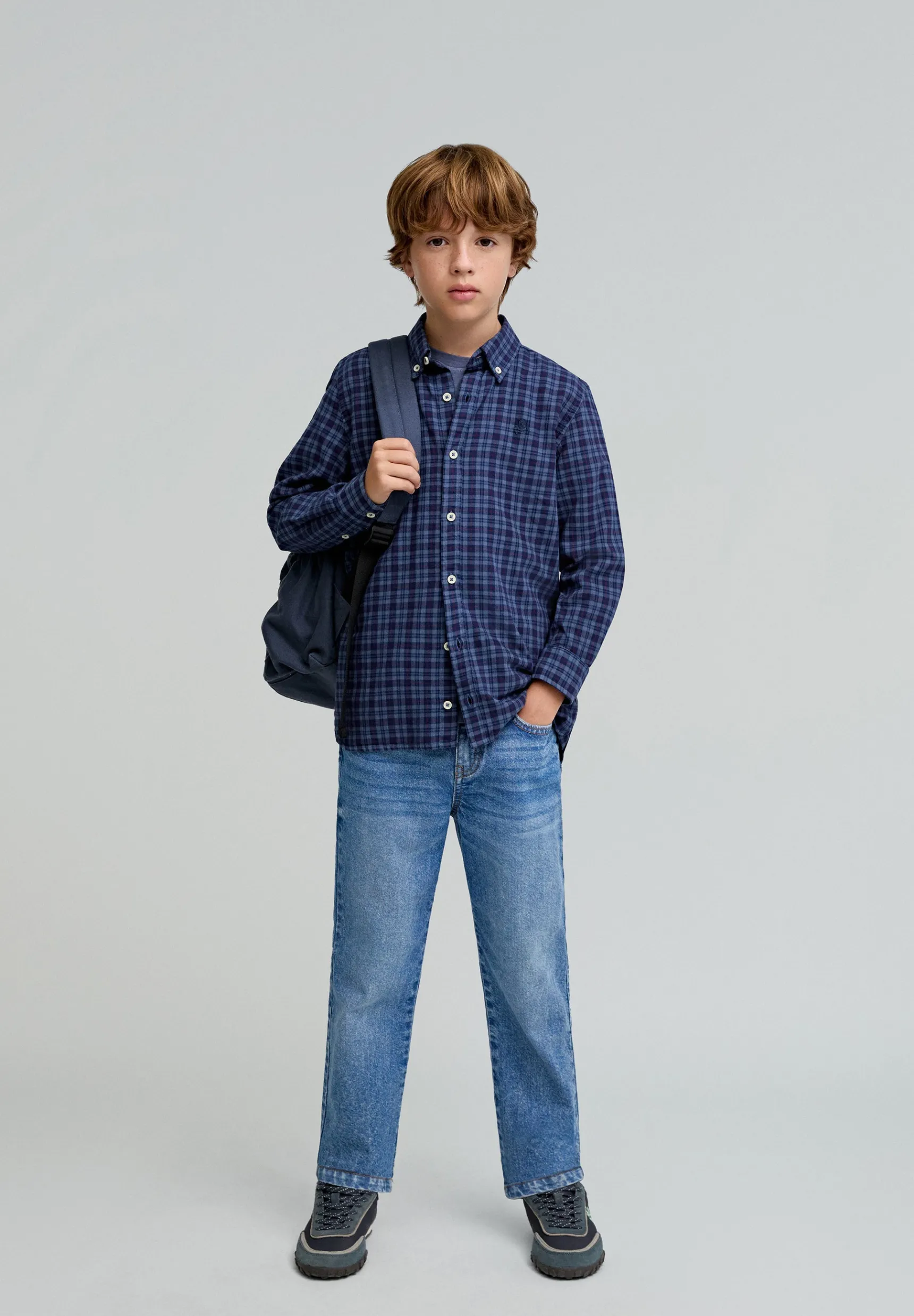 BOY Scalpers Shirts | CHECK FLANNEL SHIRT