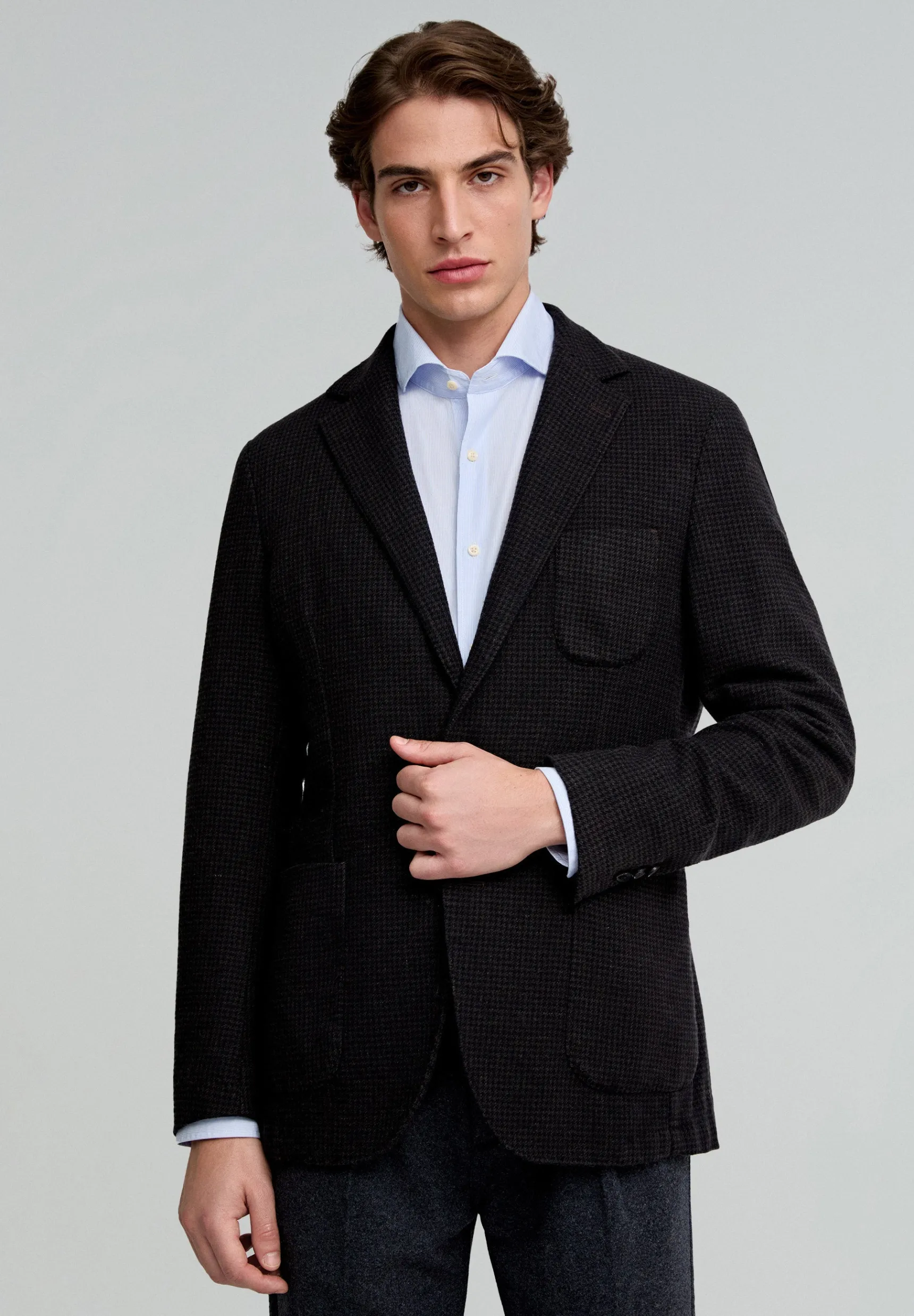 Scalpers Blazers & Vests | CHECK WOOL BLAZER