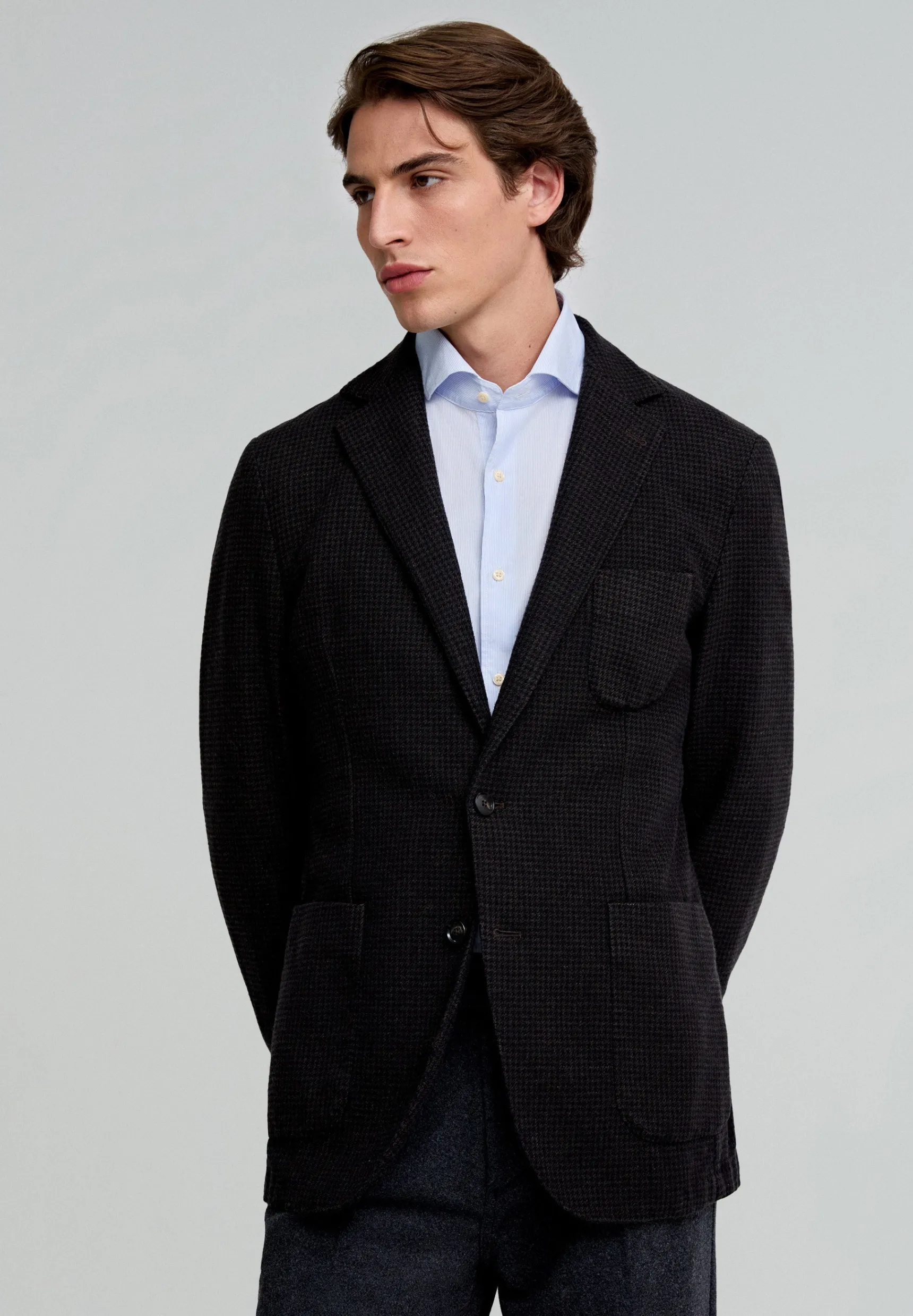 Scalpers Blazers & Vests | CHECK WOOL BLAZER