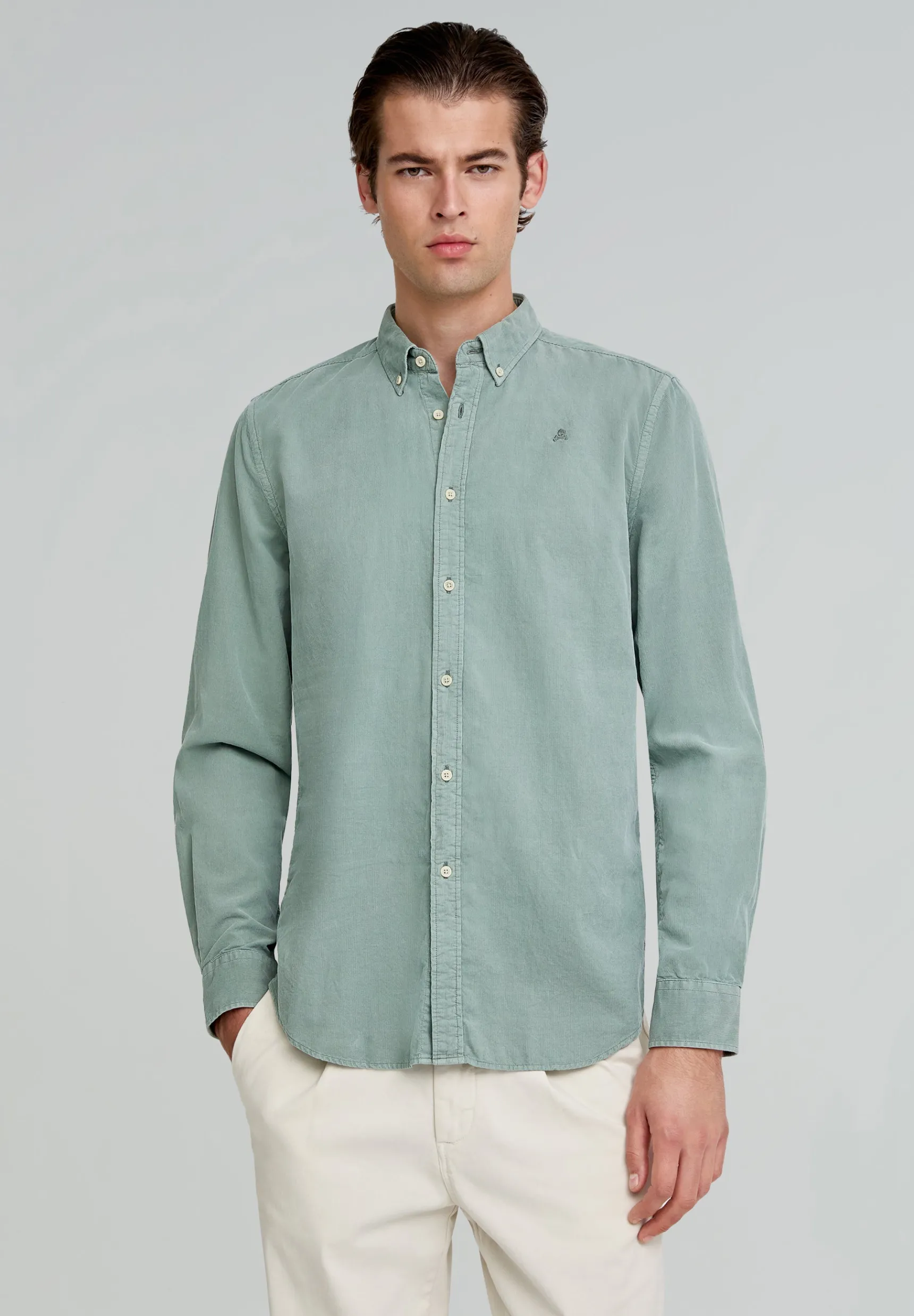 Scalpers Shirts | CORDUROY BD SHIRT