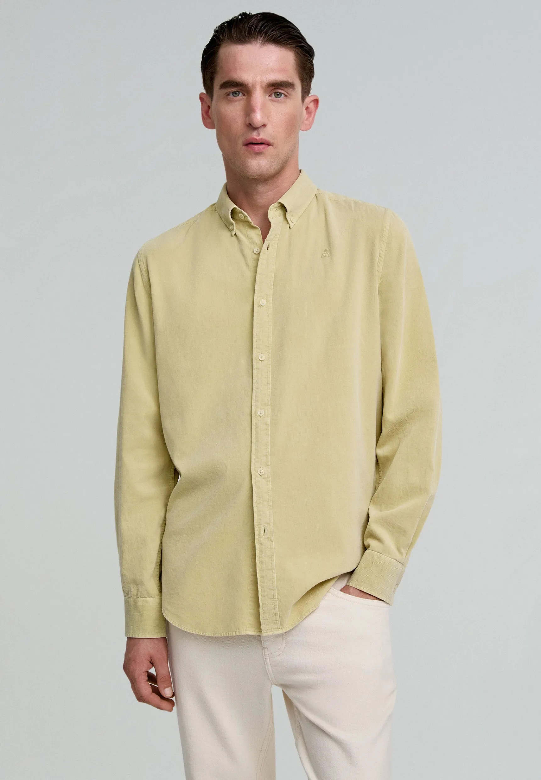 Scalpers Shirts | CORDUROY BD SHIRT