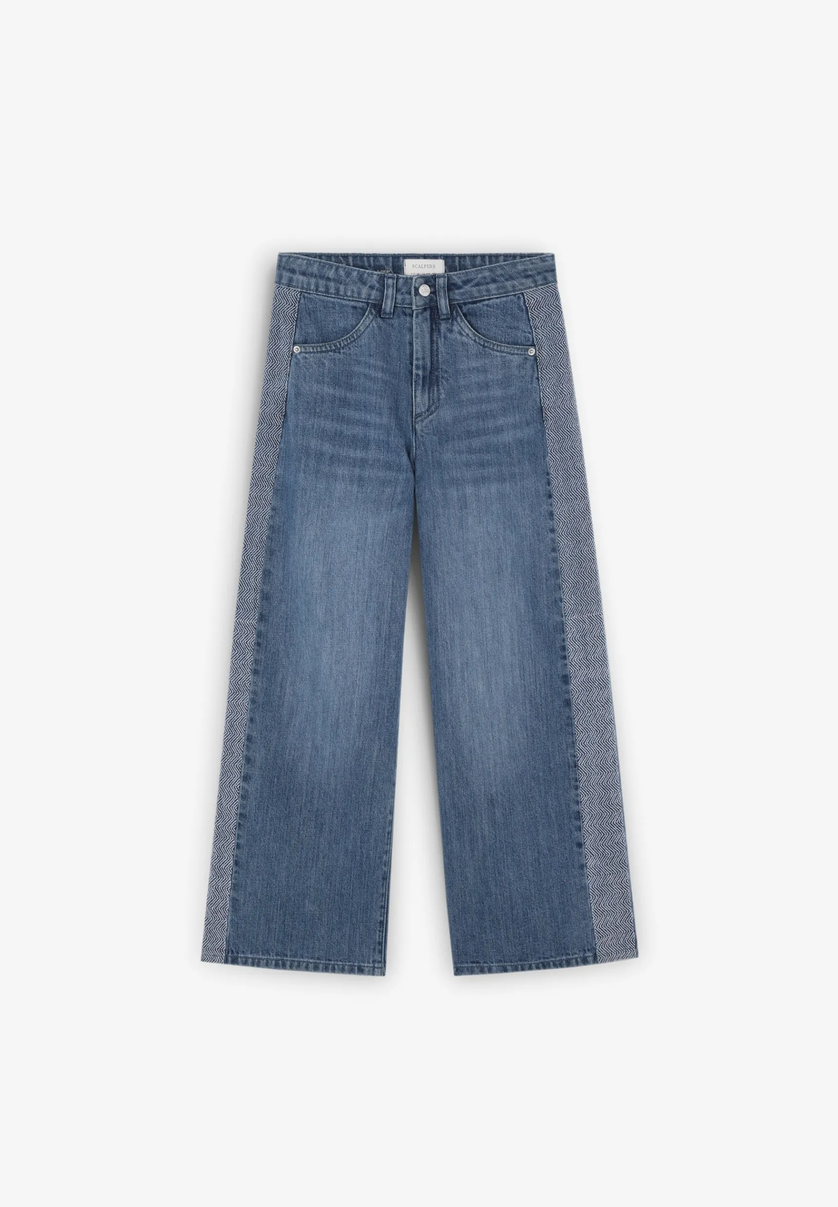 BOY Scalpers The Adventurers | CULOTTE JEANS WITH EMBROIDERY DETAIL