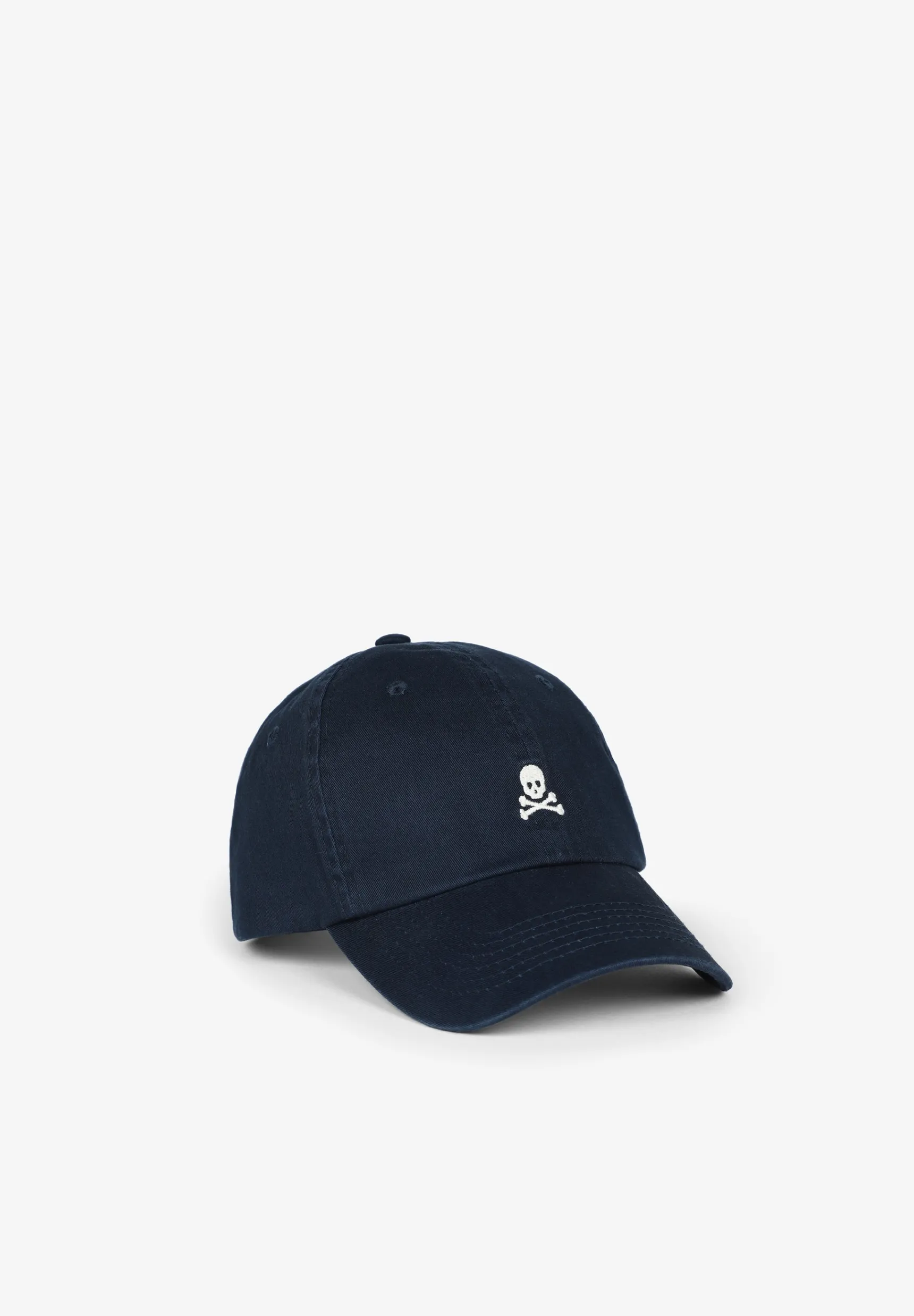 Scalpers Caps & Hats | EMBROIDERED SKULL CAP