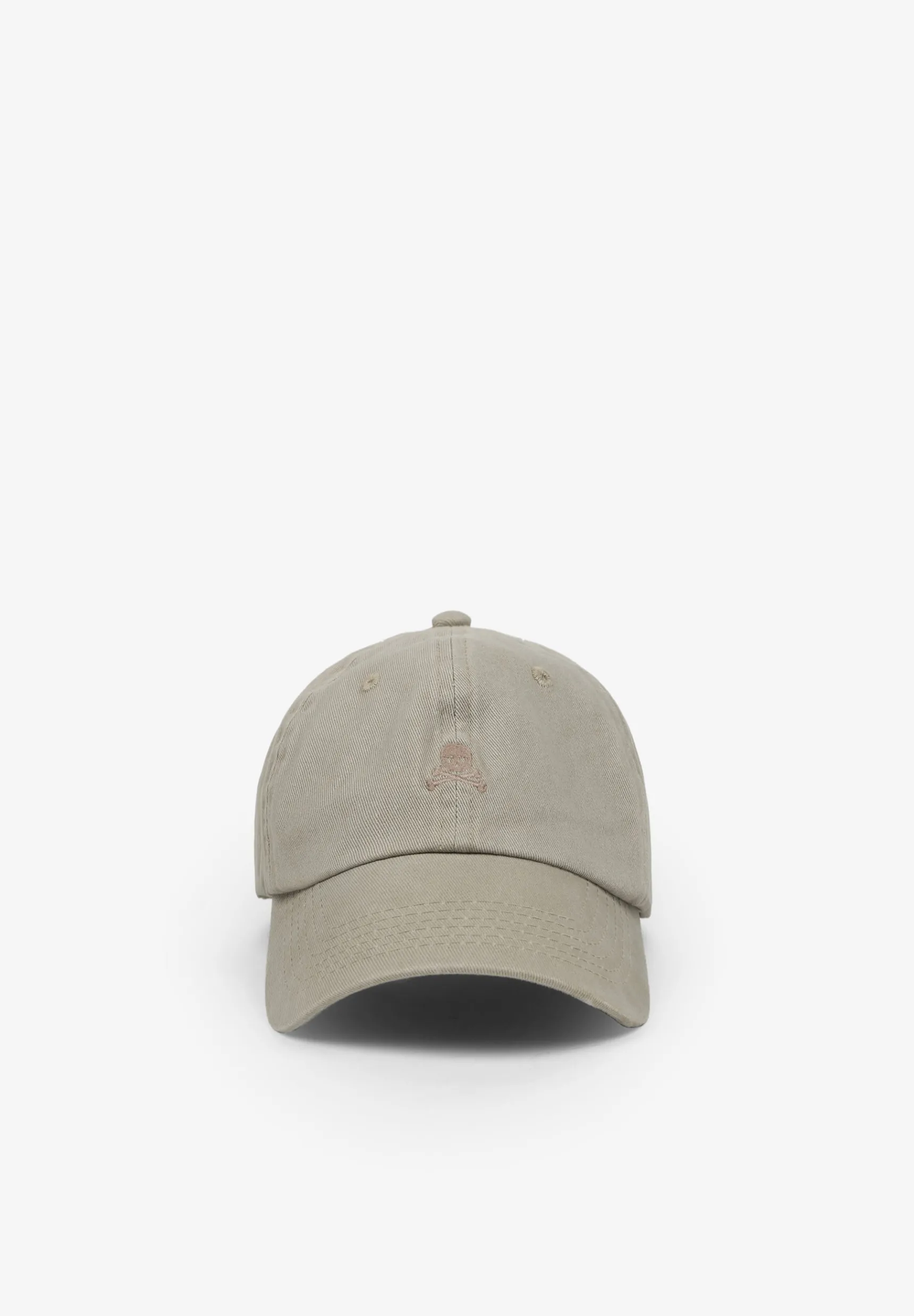 Scalpers Caps & Hats | EMBROIDERED SKULL CAP