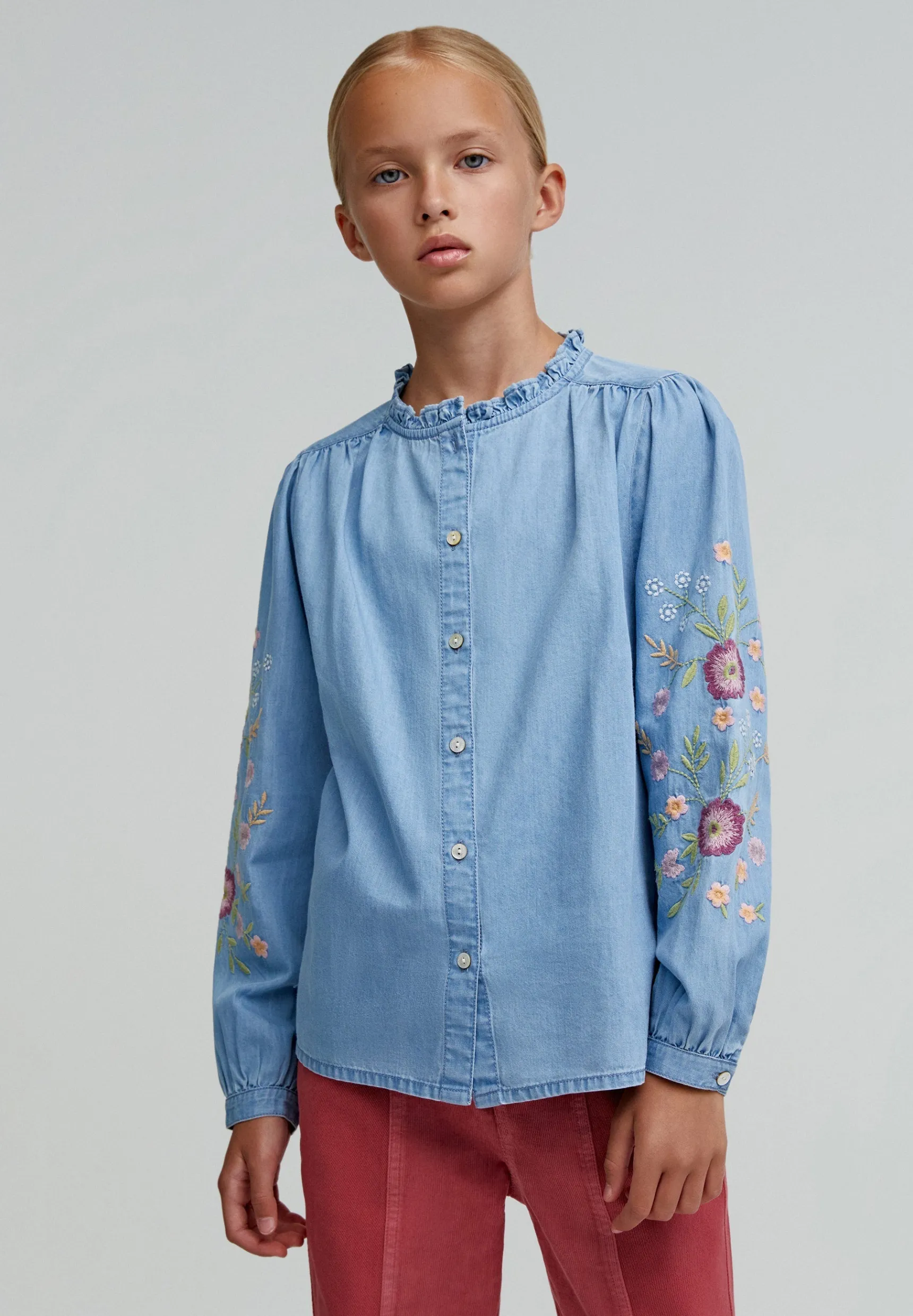 BOY Scalpers The Adventurers | FLORAL EMBROIDERY BLOUSE