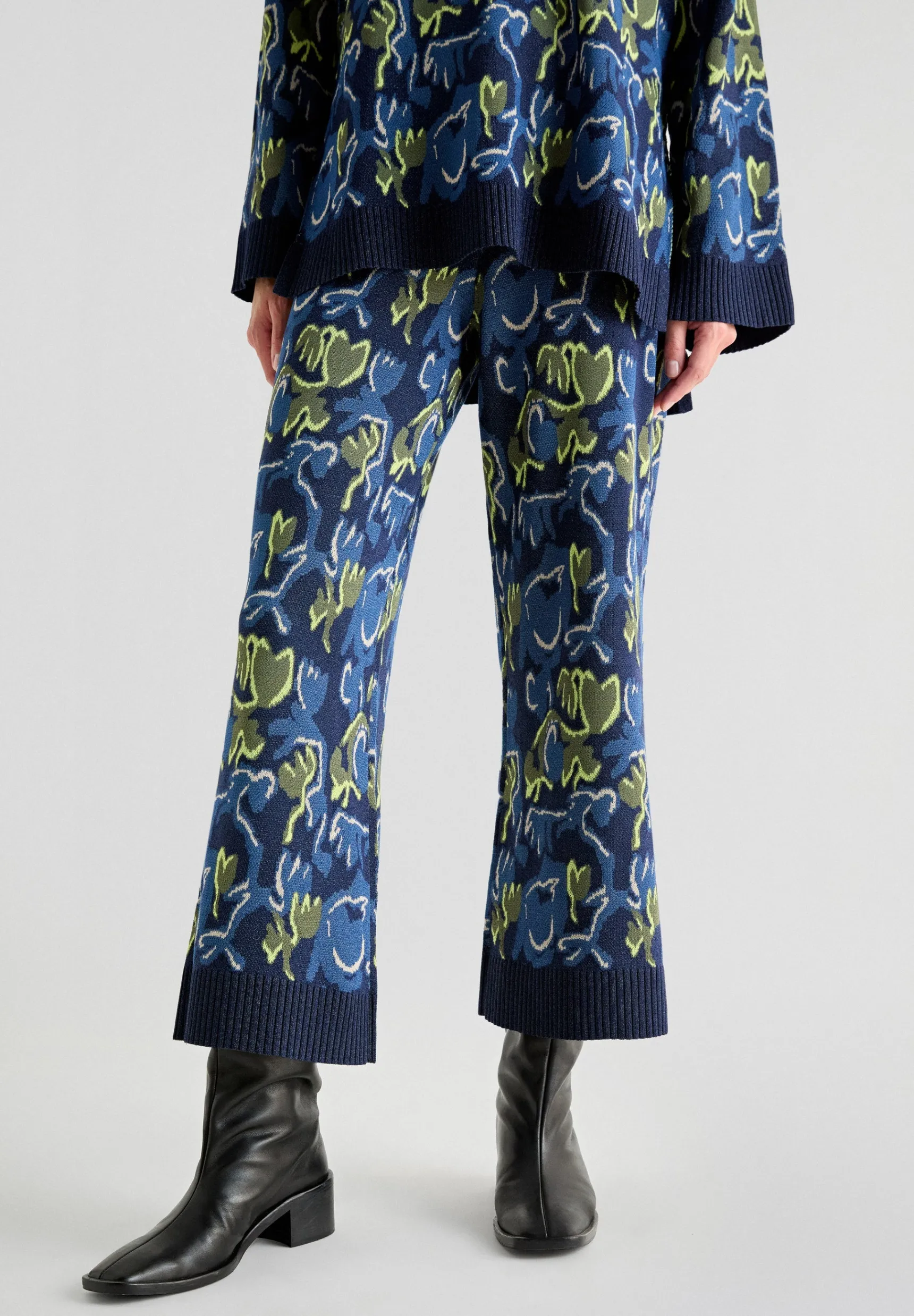 Scalpers Total Look | Trousers | FLOWER KNIT PANT