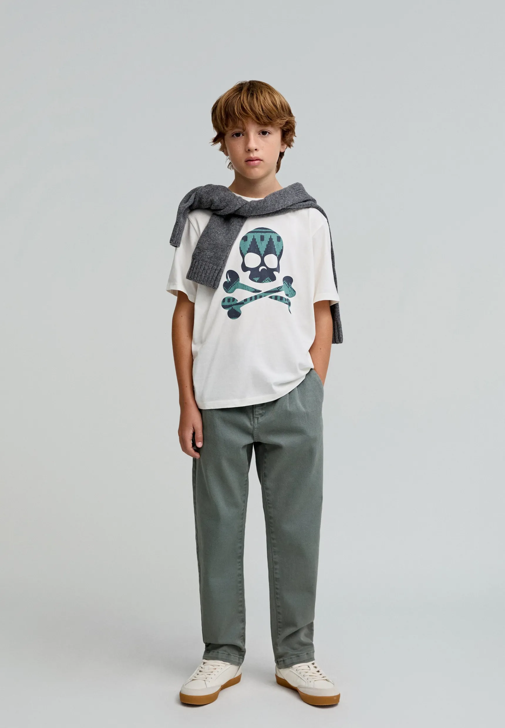 BOY Scalpers T-shirts | GEO SKULL TEE KIDS