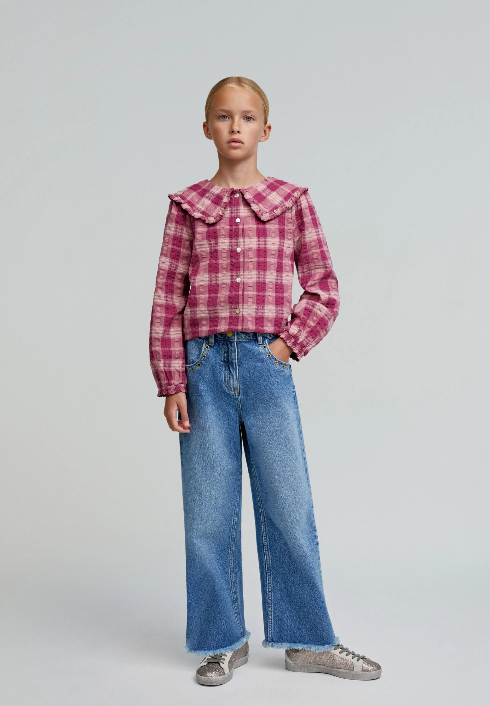 BOY Scalpers Shirts | Best Sellers | GINGHAM BLOUSE