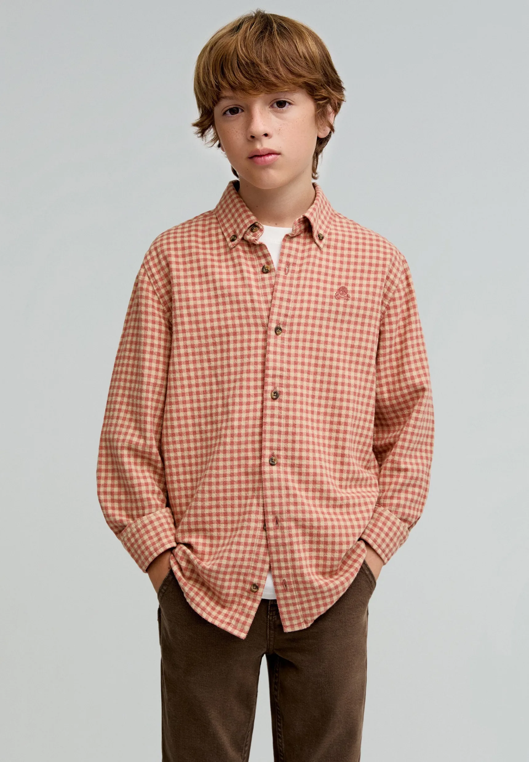 BOY Scalpers Shirts | GINGHAM FLANNEL SHIRT