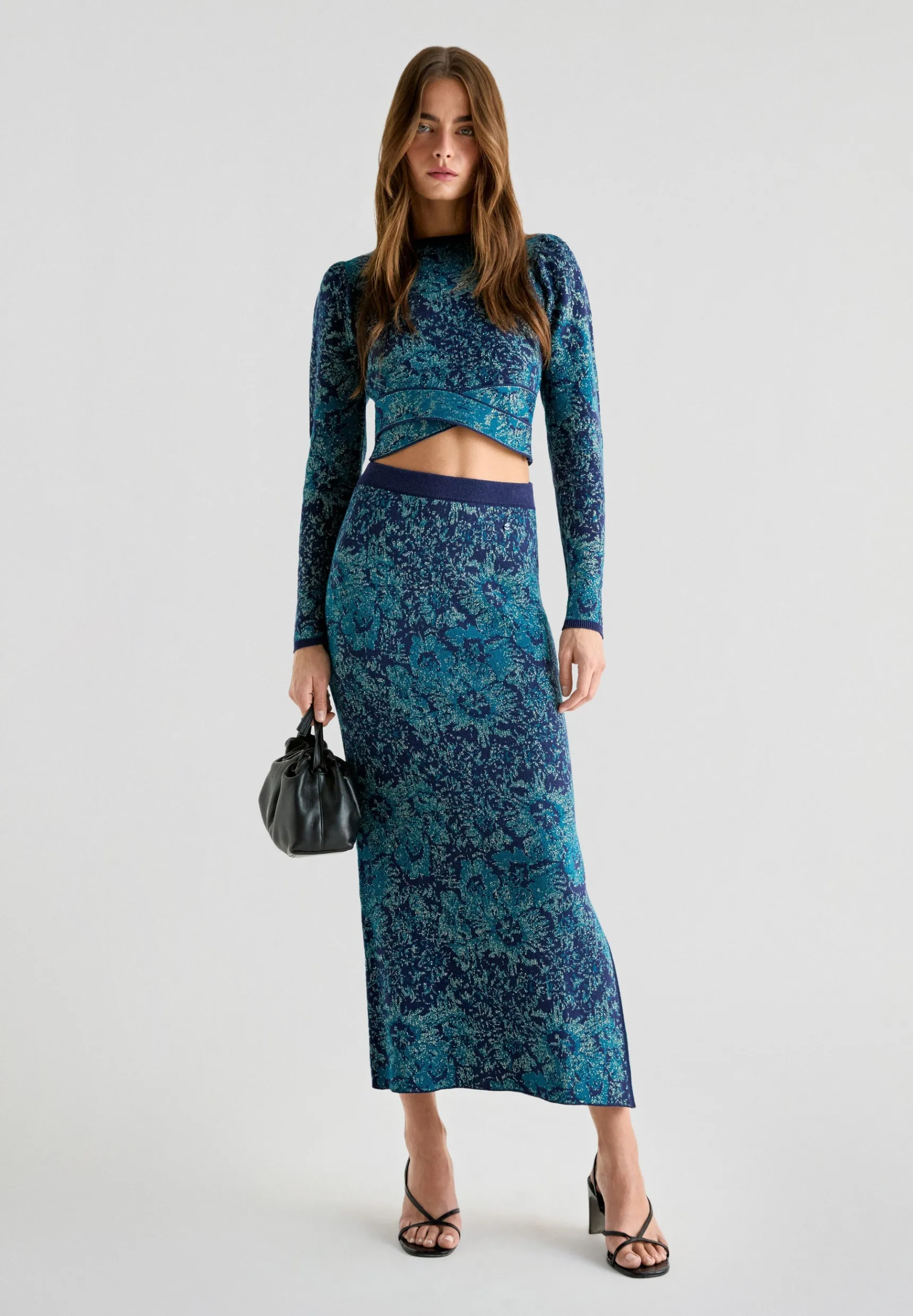 Scalpers Skirts | JAC KNIT LUREX SKIRT