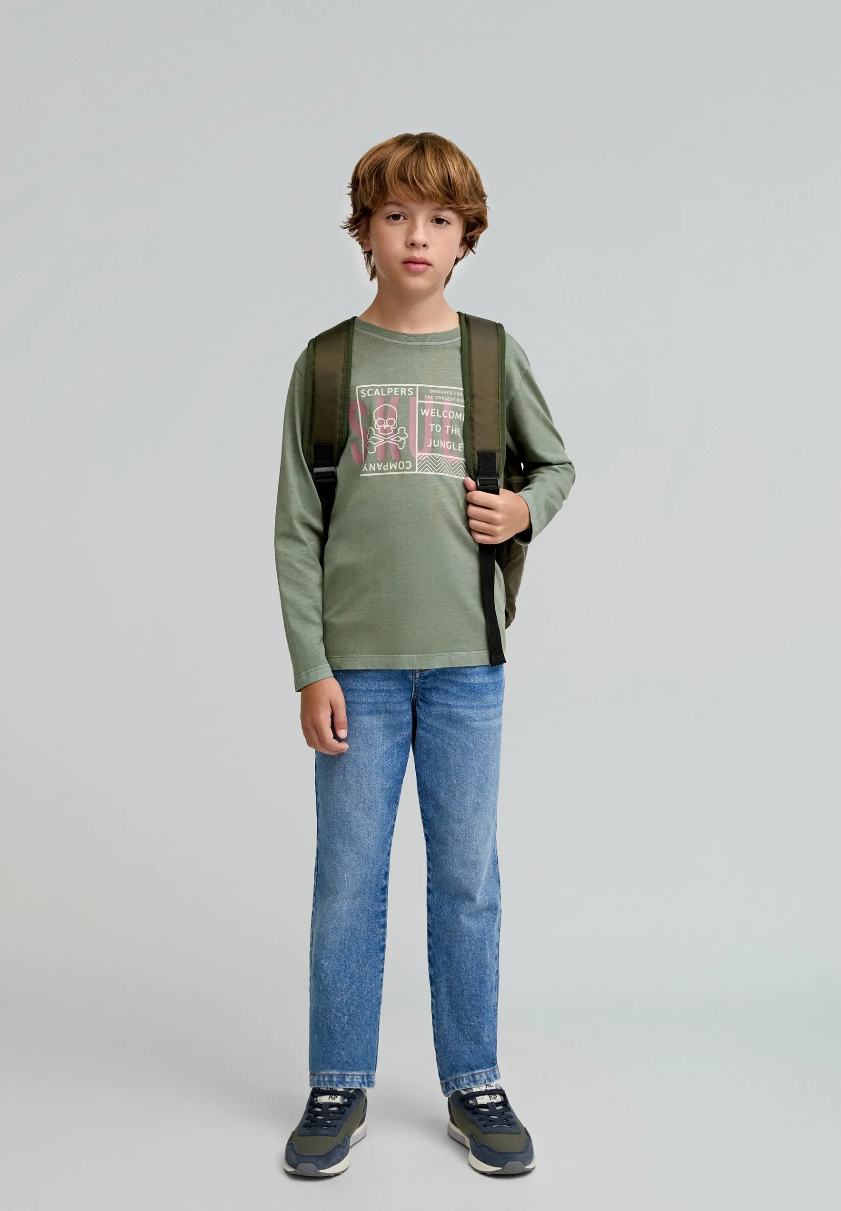 BOY Scalpers T-shirts | JUNGLE LS TEE KIDS