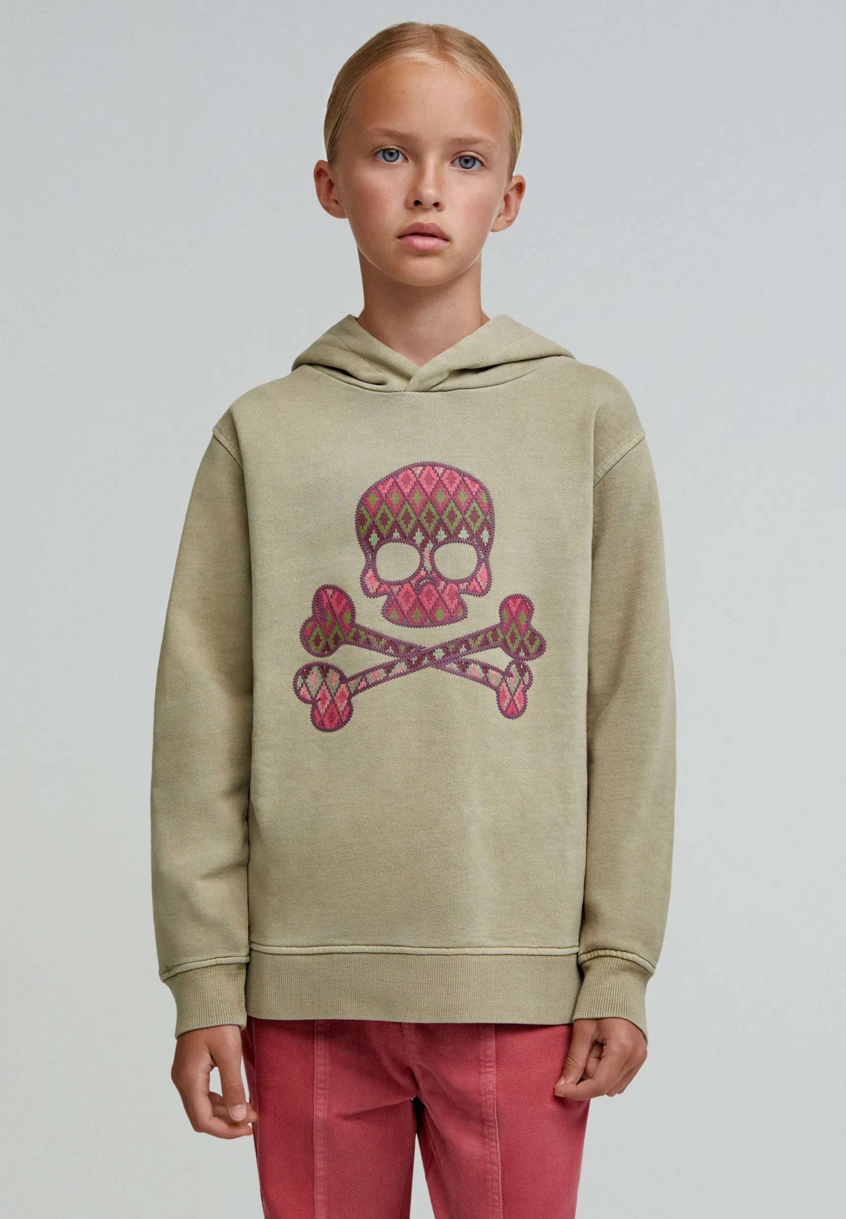 BOY Scalpers Sweatshirts | Best Sellers | KILIM SKULL HOODIE GIRLS