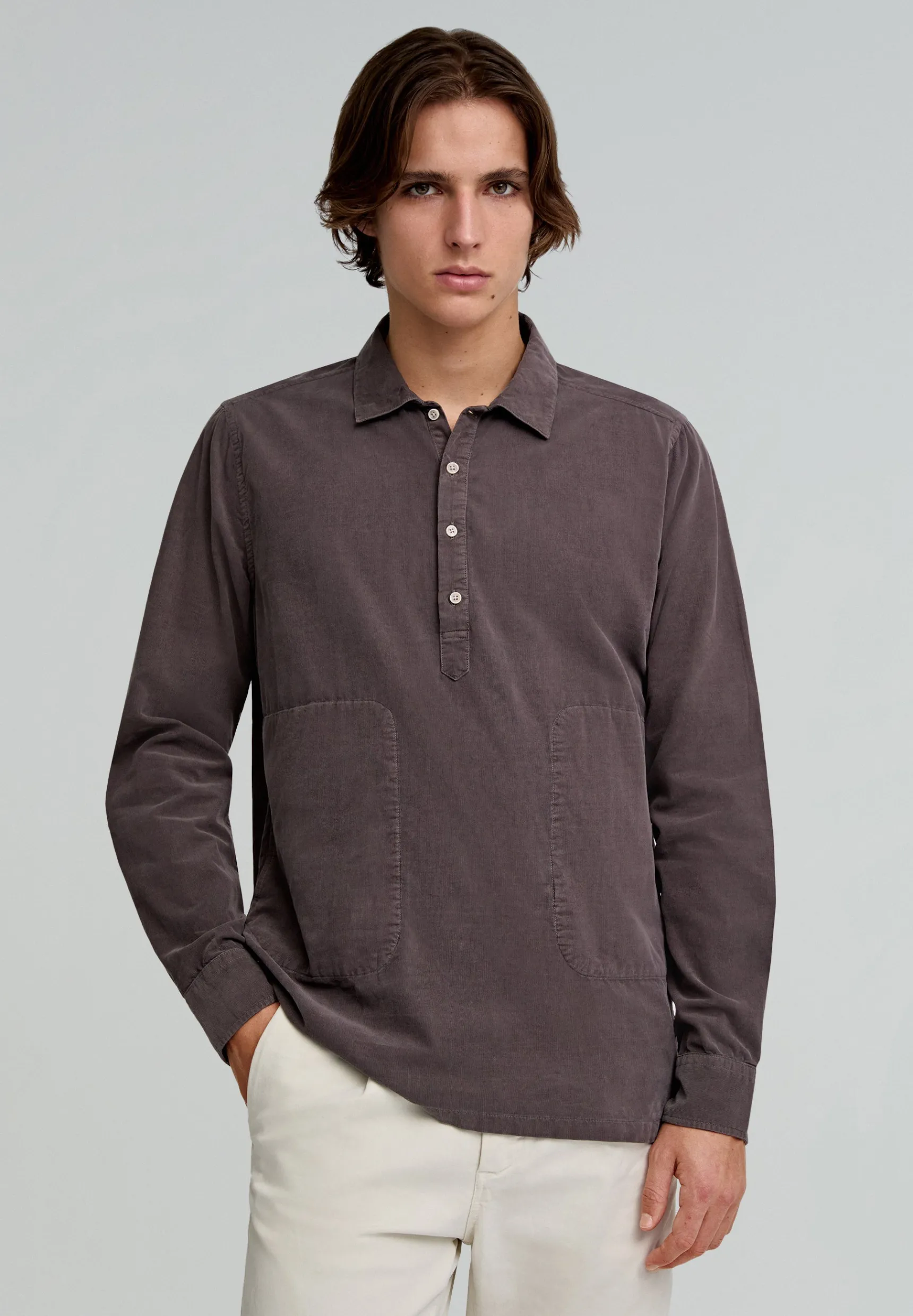 Scalpers Shirts | LACOCK CORDUROY SHIRT