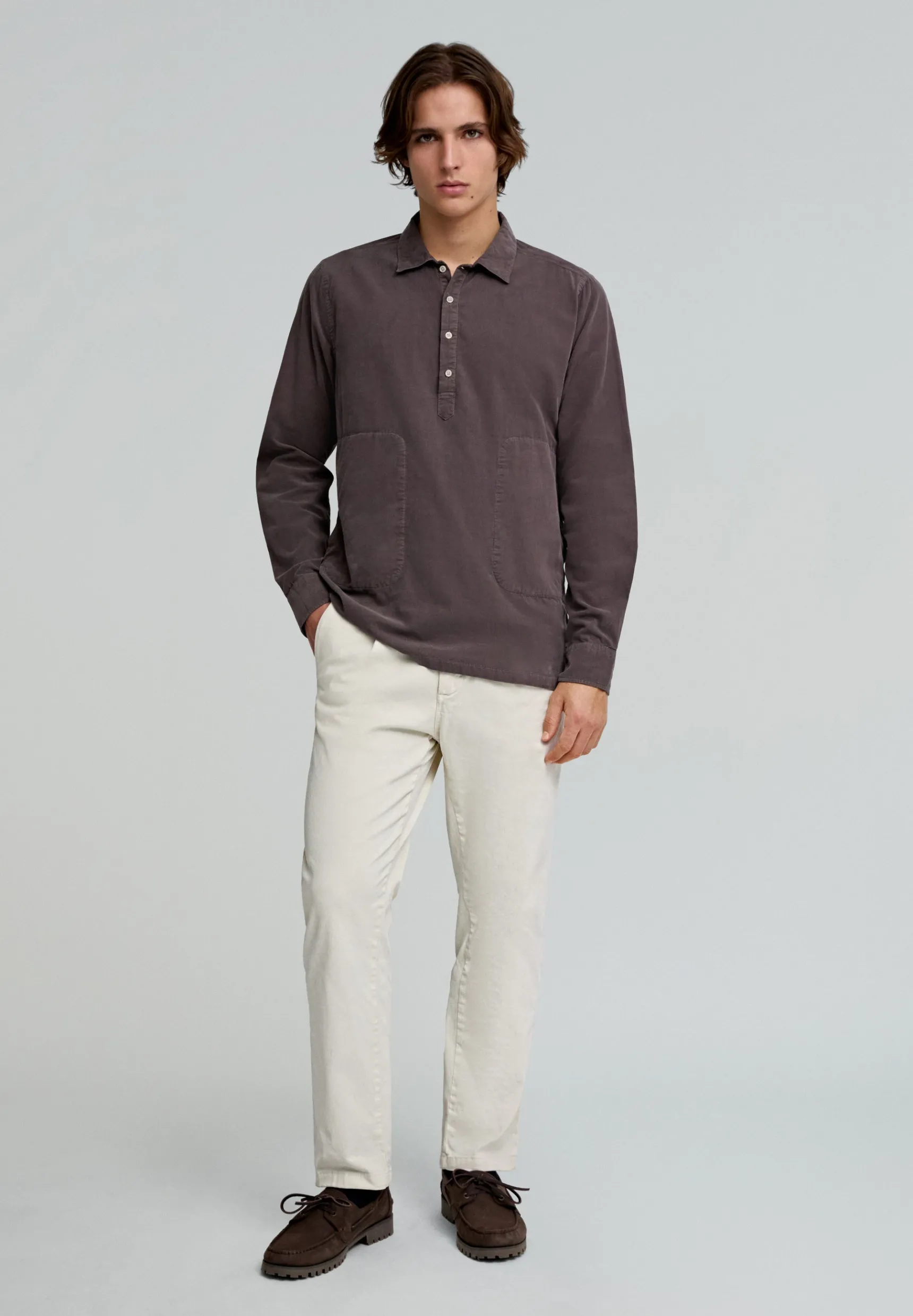 Scalpers Shirts | LACOCK CORDUROY SHIRT