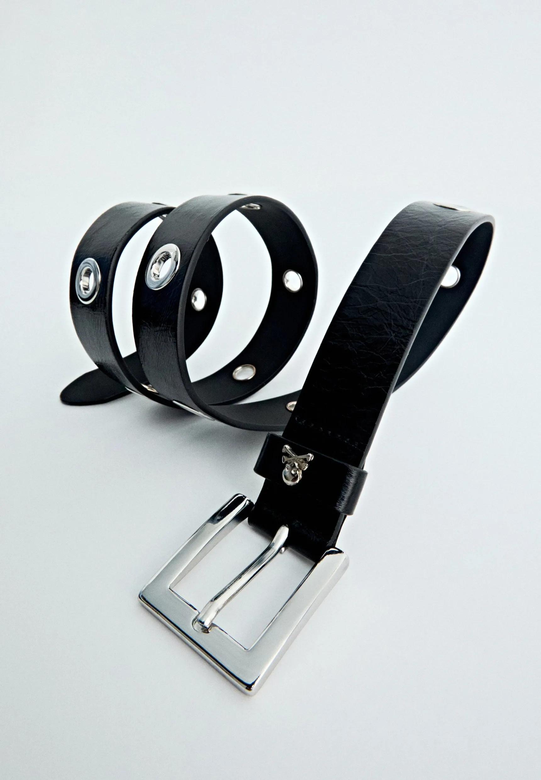 Scalpers Belts | LEATHER BELT WITH EYELETS