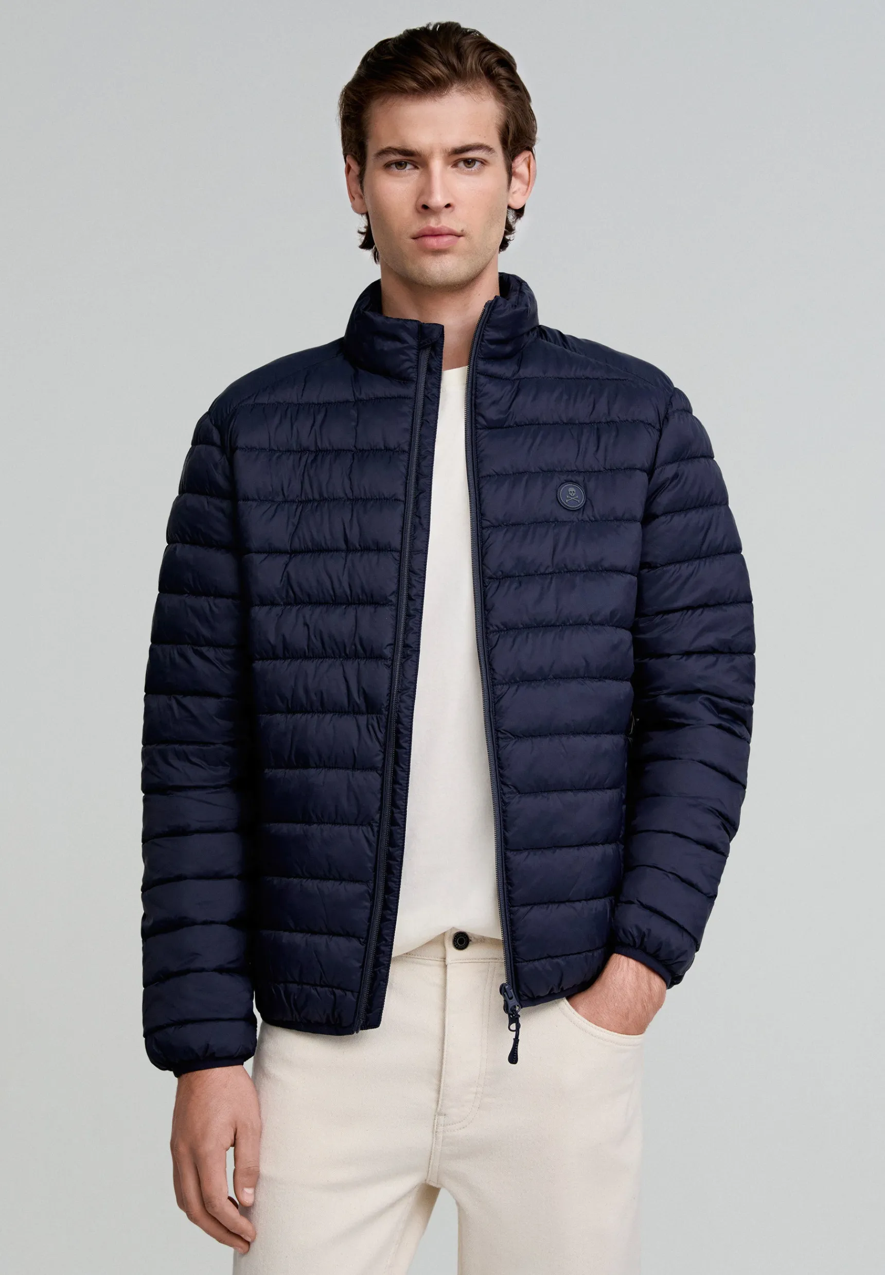 Scalpers Coats & Jackets | LIGHT PUFFER CARDIGAN