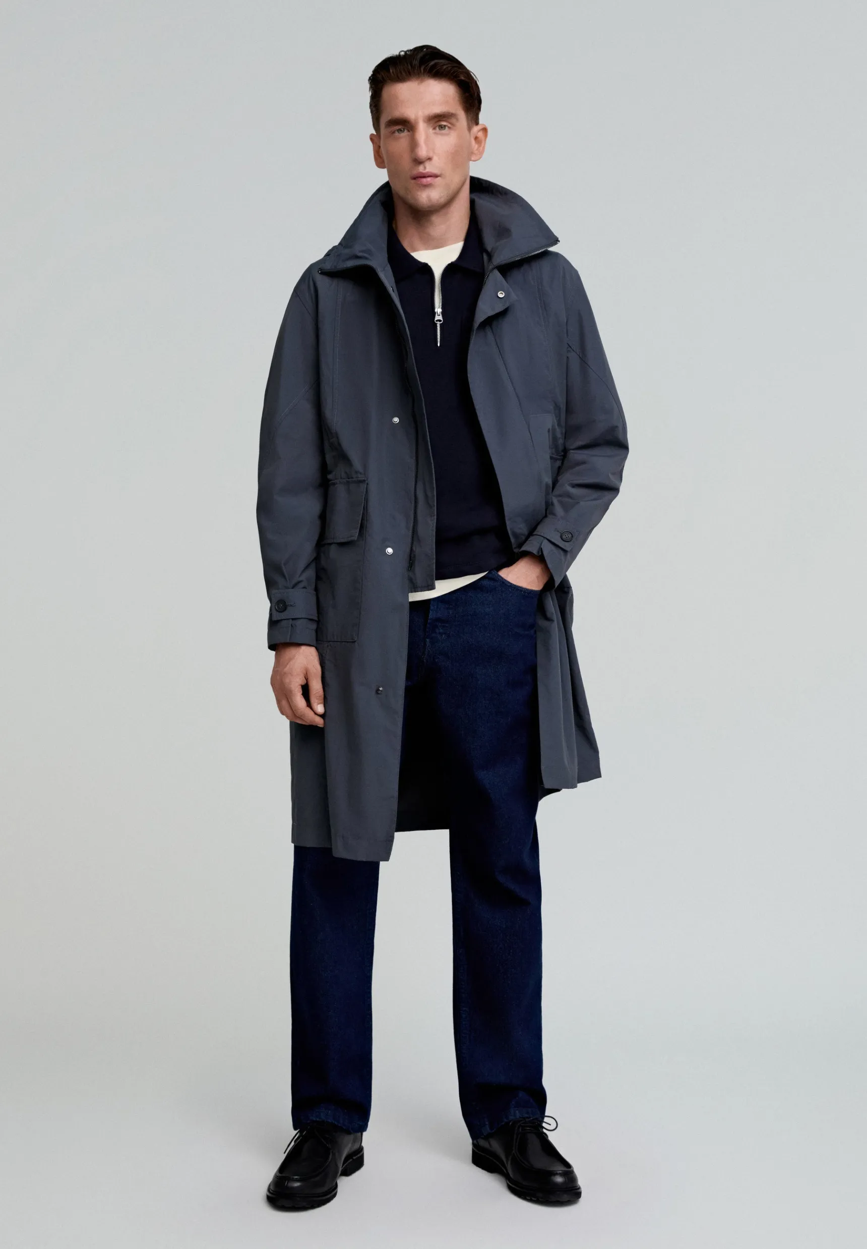 Scalpers Coats & Jackets | LIGHTWEIGHT LONG PARKA