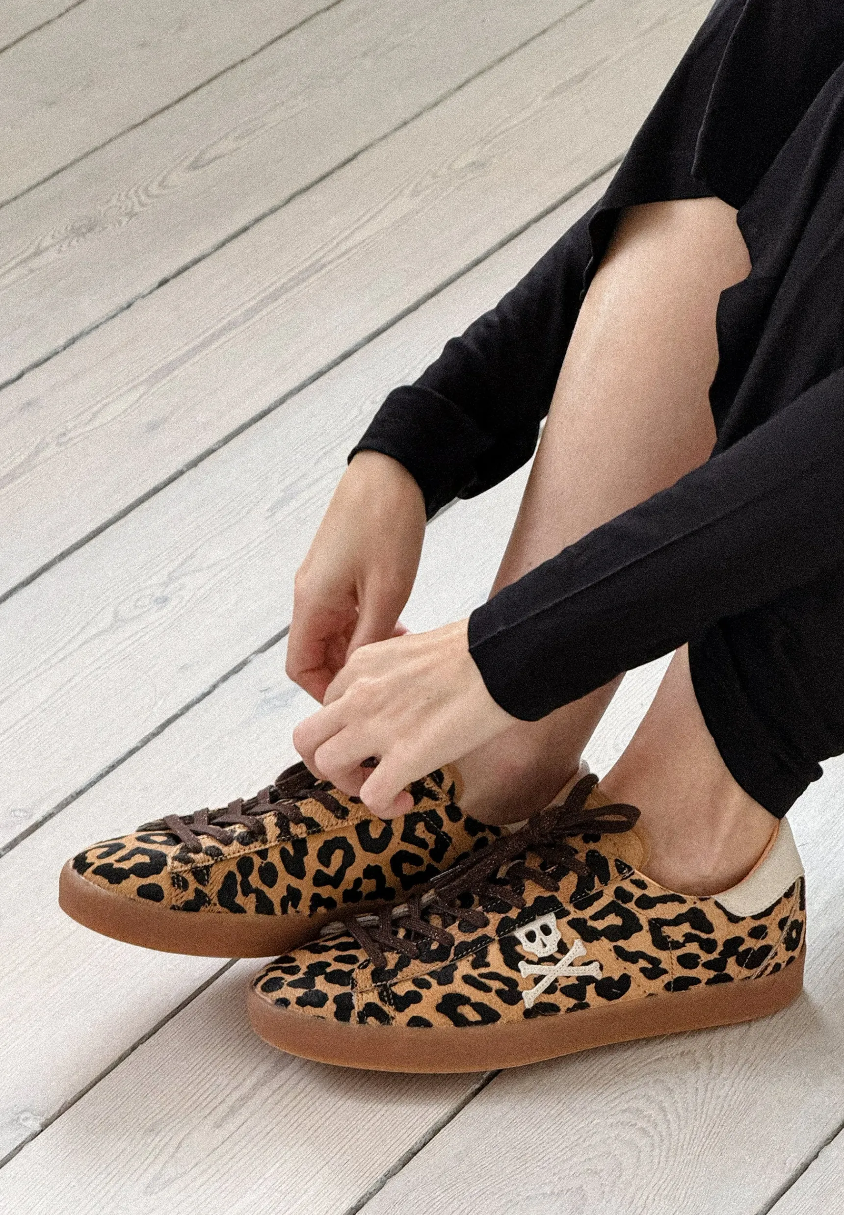 Scalpers Sneakers Edit | LOW TOP ANIMAL PRINT SNEAKERS