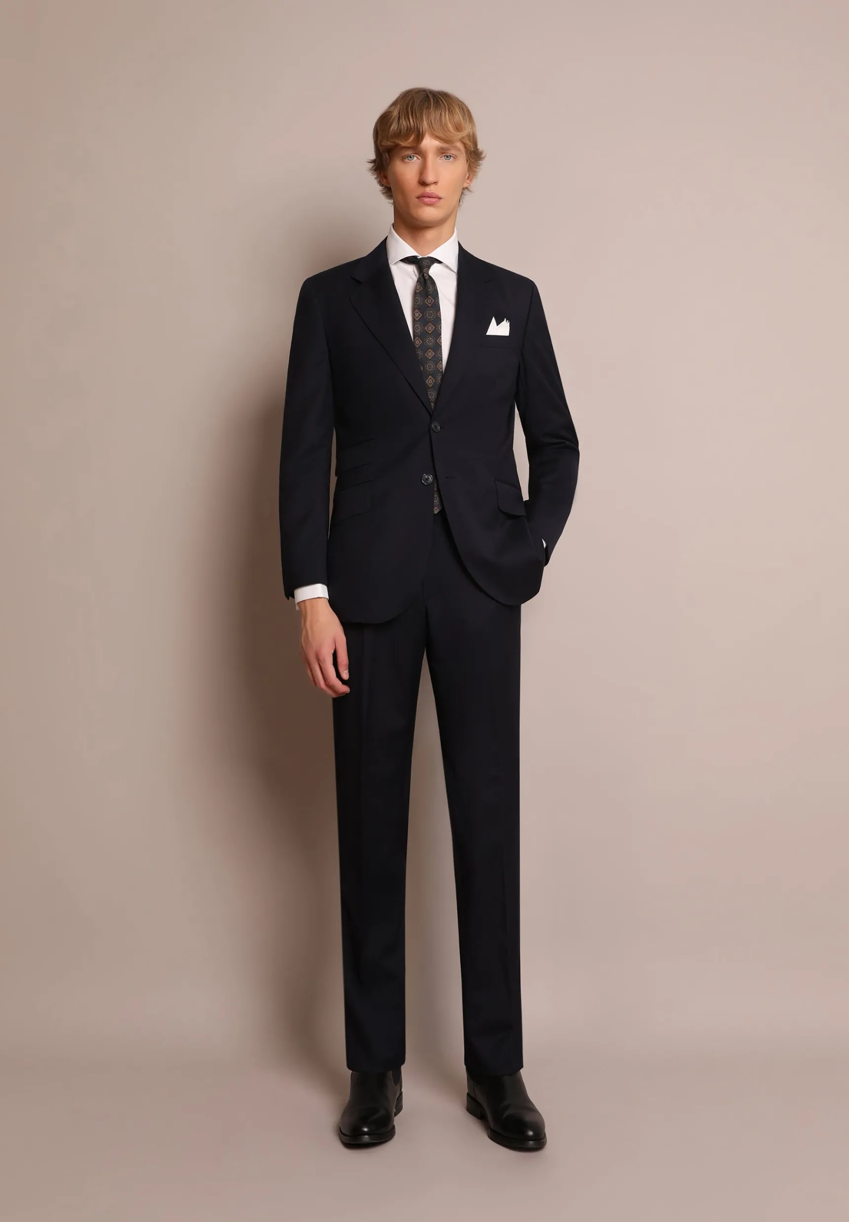 Scalpers Suits | BLUE WOOL SUIT