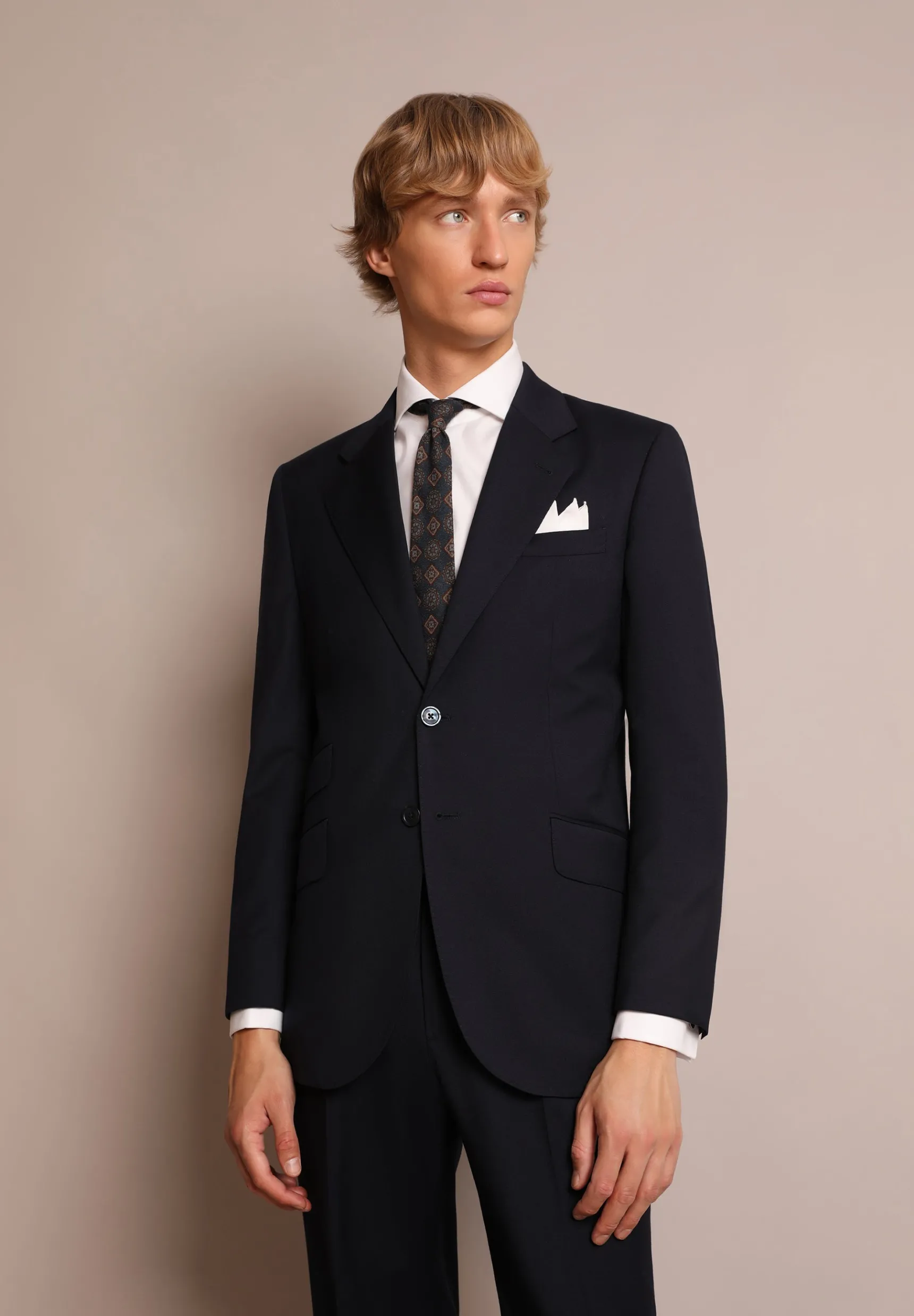 Scalpers Suits | BLUE WOOL SUIT