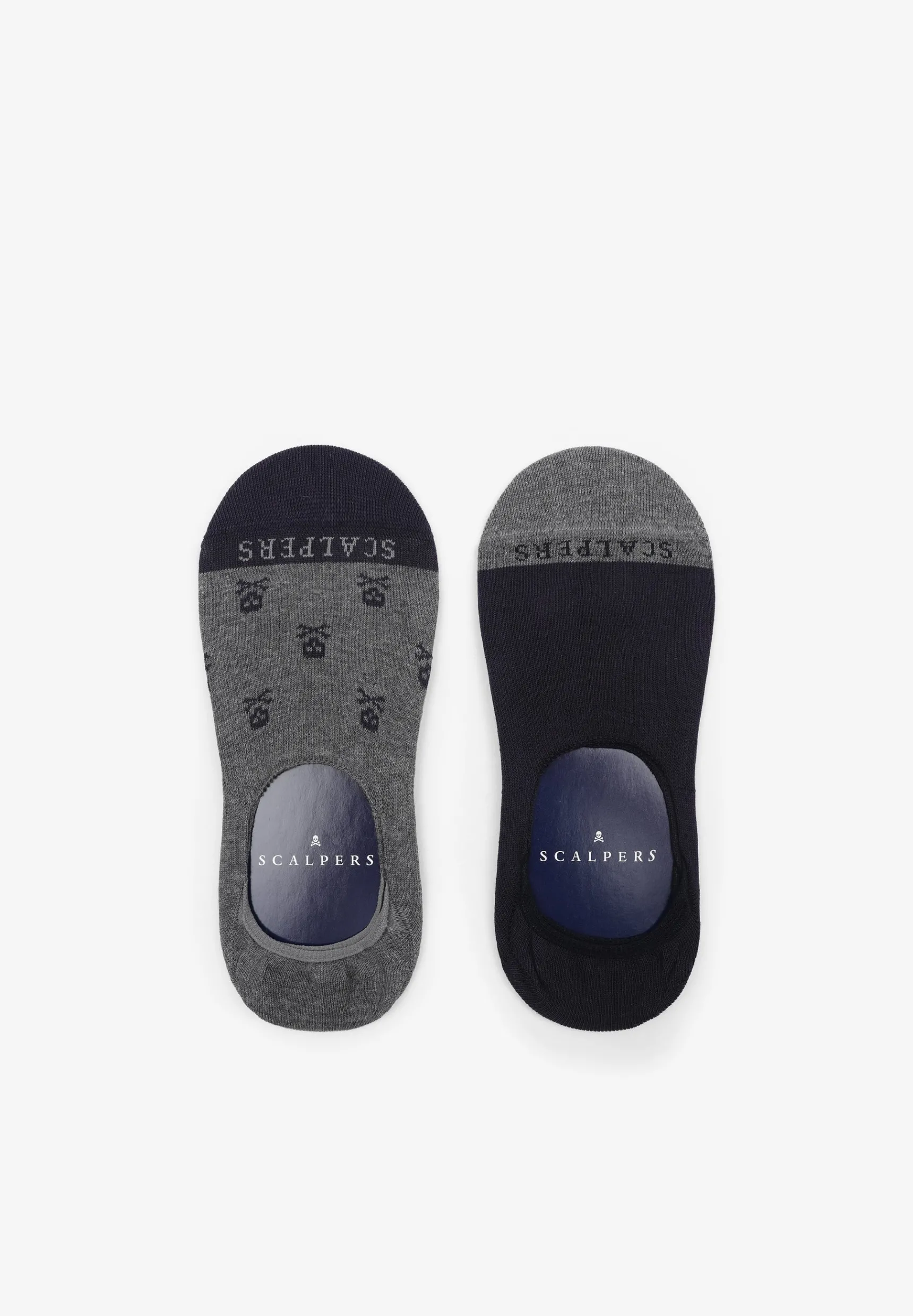 Scalpers Socks | PACK OF SHOE LINER SOCKS WITH SKULLS