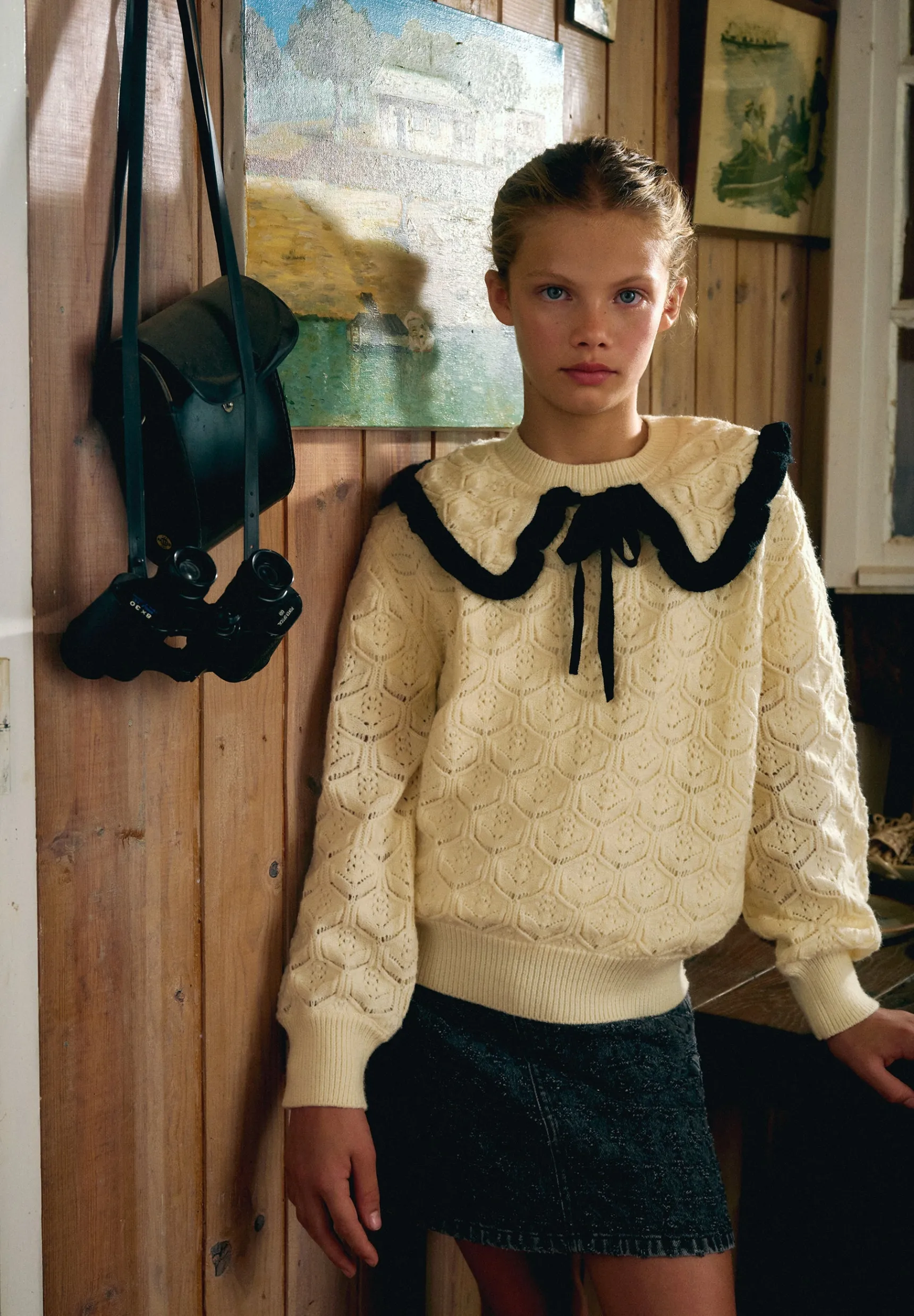 BOY Scalpers The Adventurers | PETER PAN COLLAR SWEATER