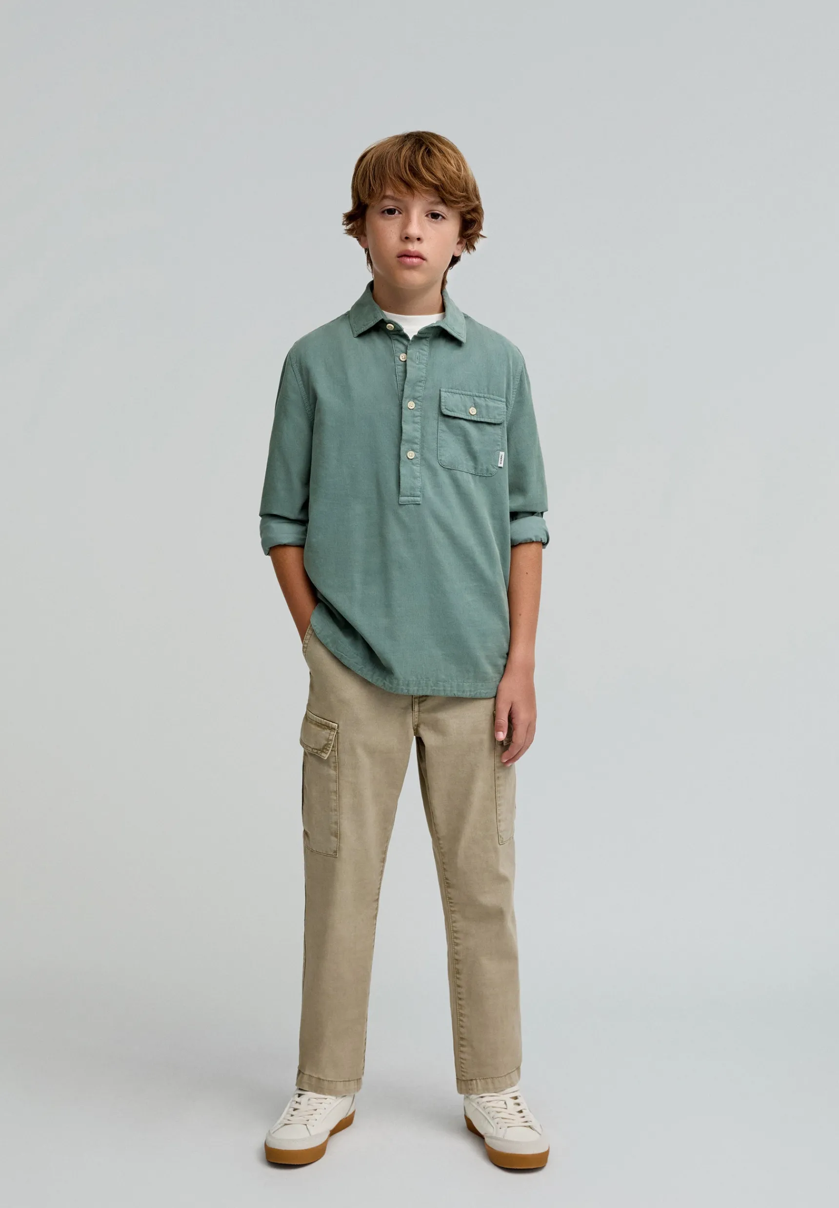 BOY Scalpers Shirts | POLERA CORD SHIRT KIDS