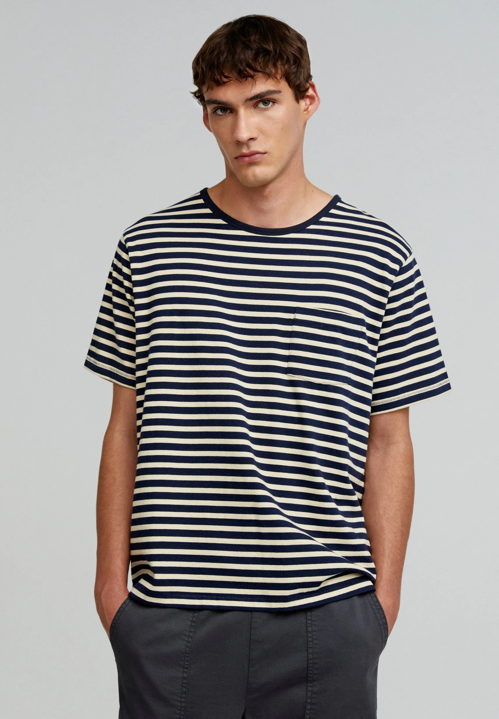 Scalpers T-shirts | PREMIUM STRIPED T-SHIRT