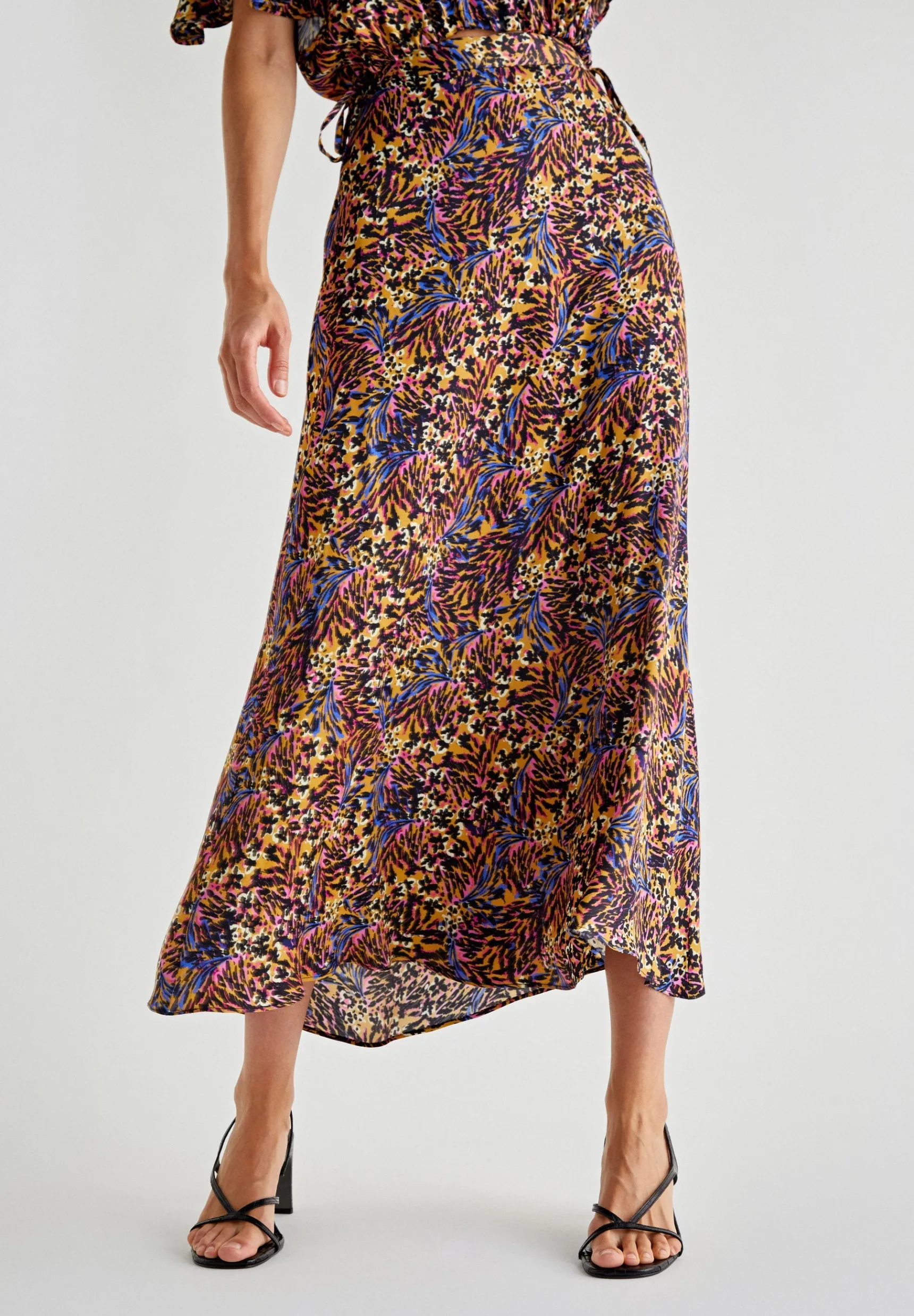 Scalpers Skirts | PRINTED MIDI SKIRT