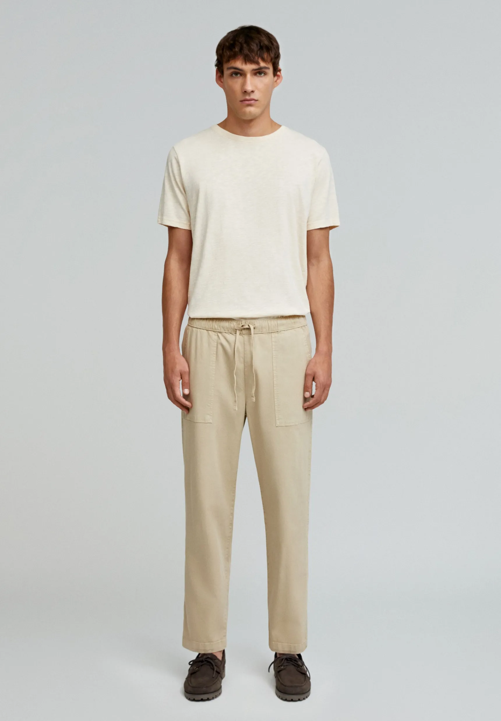 Scalpers Trousers | RELAXED FIT TROUSERS WITH ELASTICATED WAISTBAND