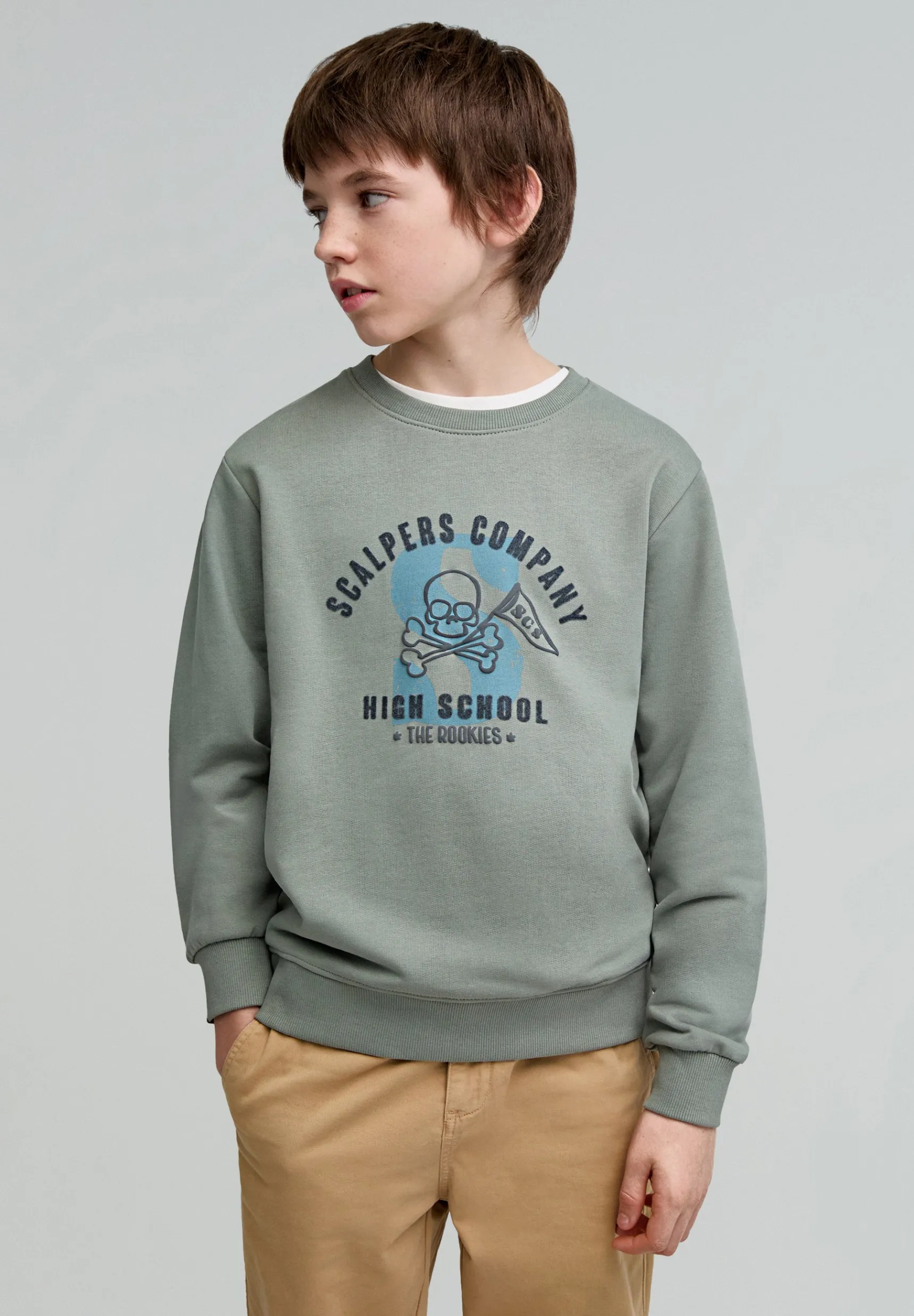 BOY Scalpers Sweatshirts | ROOKIE SKULL SW KIDS