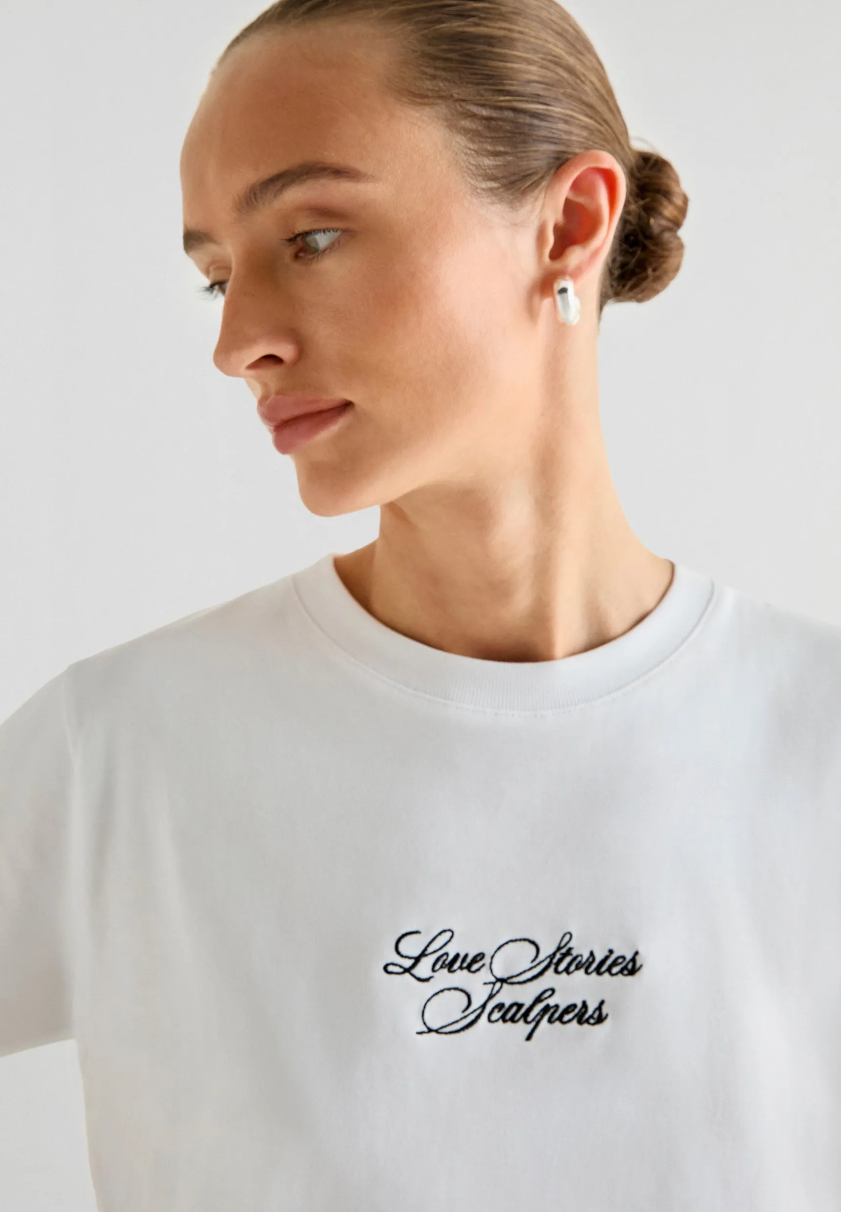 Scalpers Total Look | T-shirts & Tops | X LOVE STORIES LOGO T-SHIRT