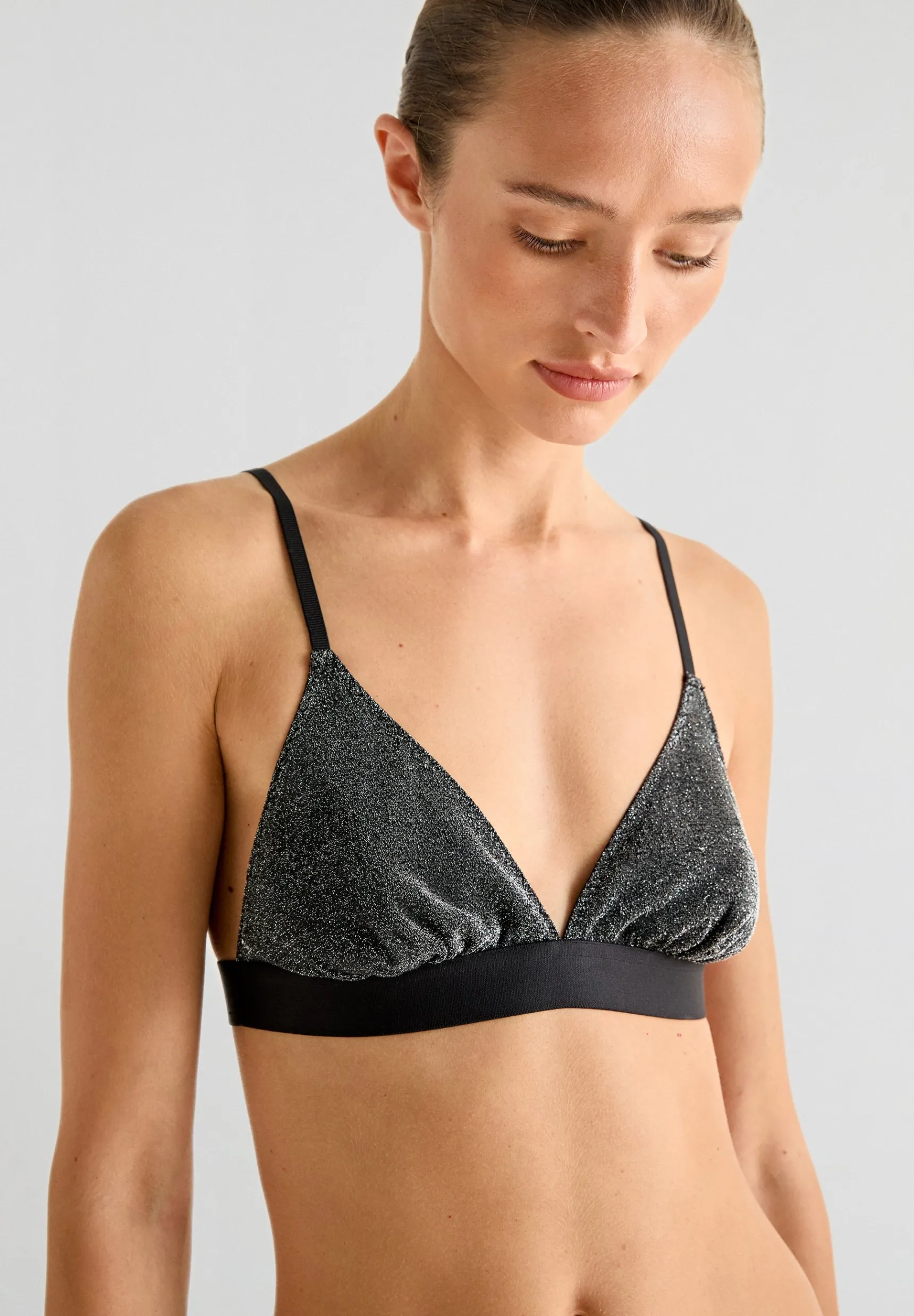 Scalpers Total Look | X LOVE STORIES SHINY METALLIC BRALETTE