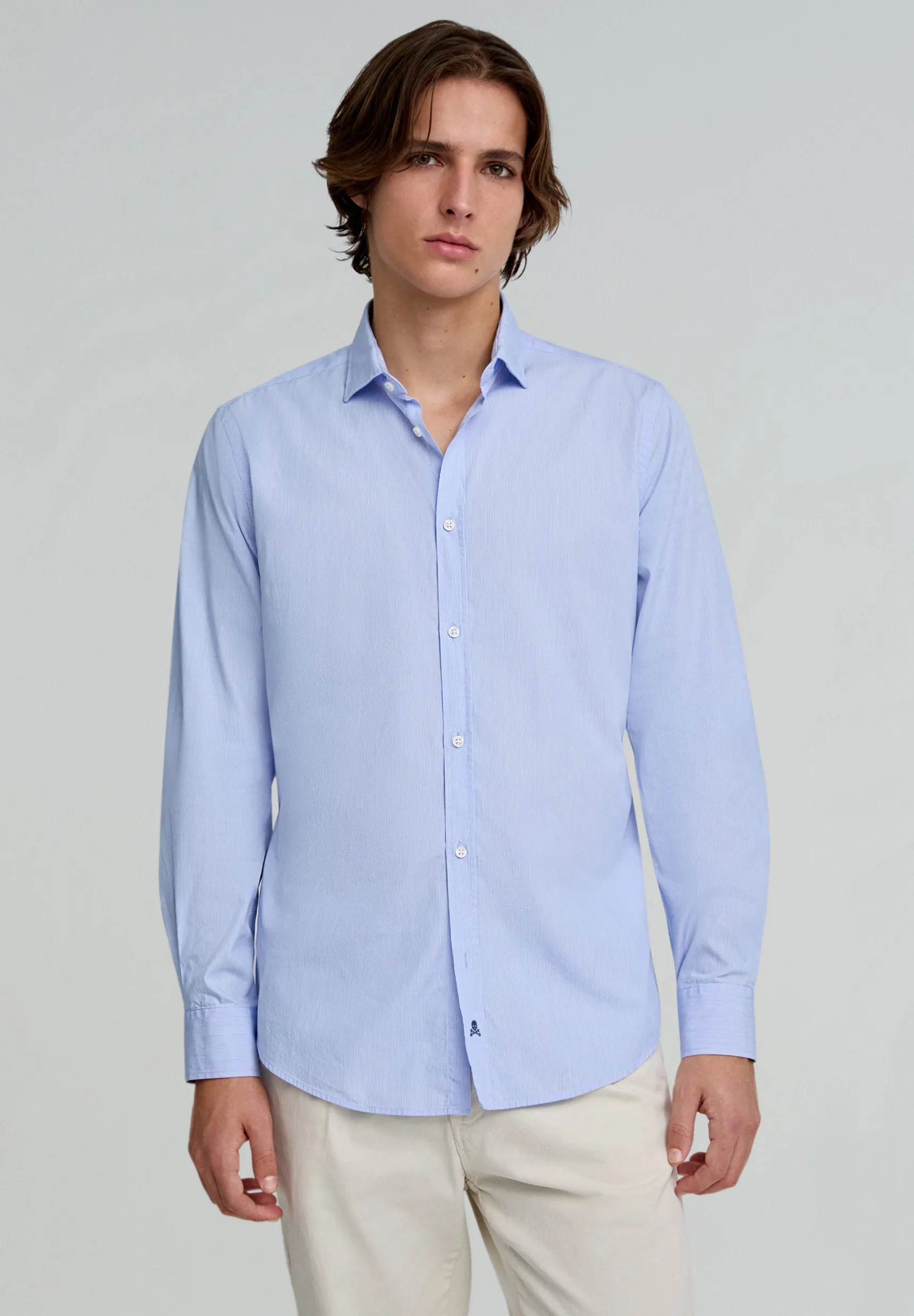 Scalpers Shirts | SLIM FIT BASIC SHIRT