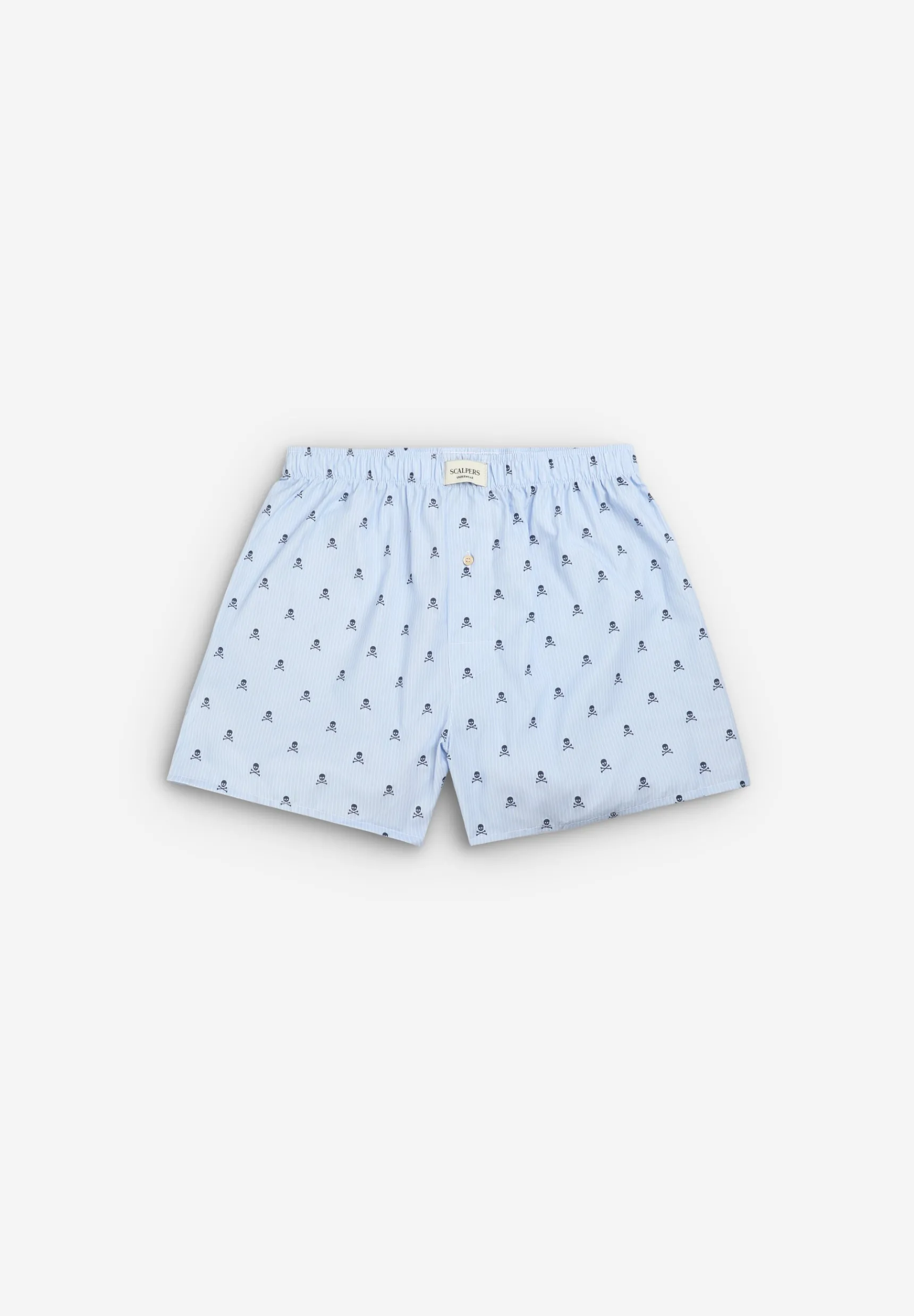 Scalpers Boxers | STANDSTED SKULL STRIPES BOXER