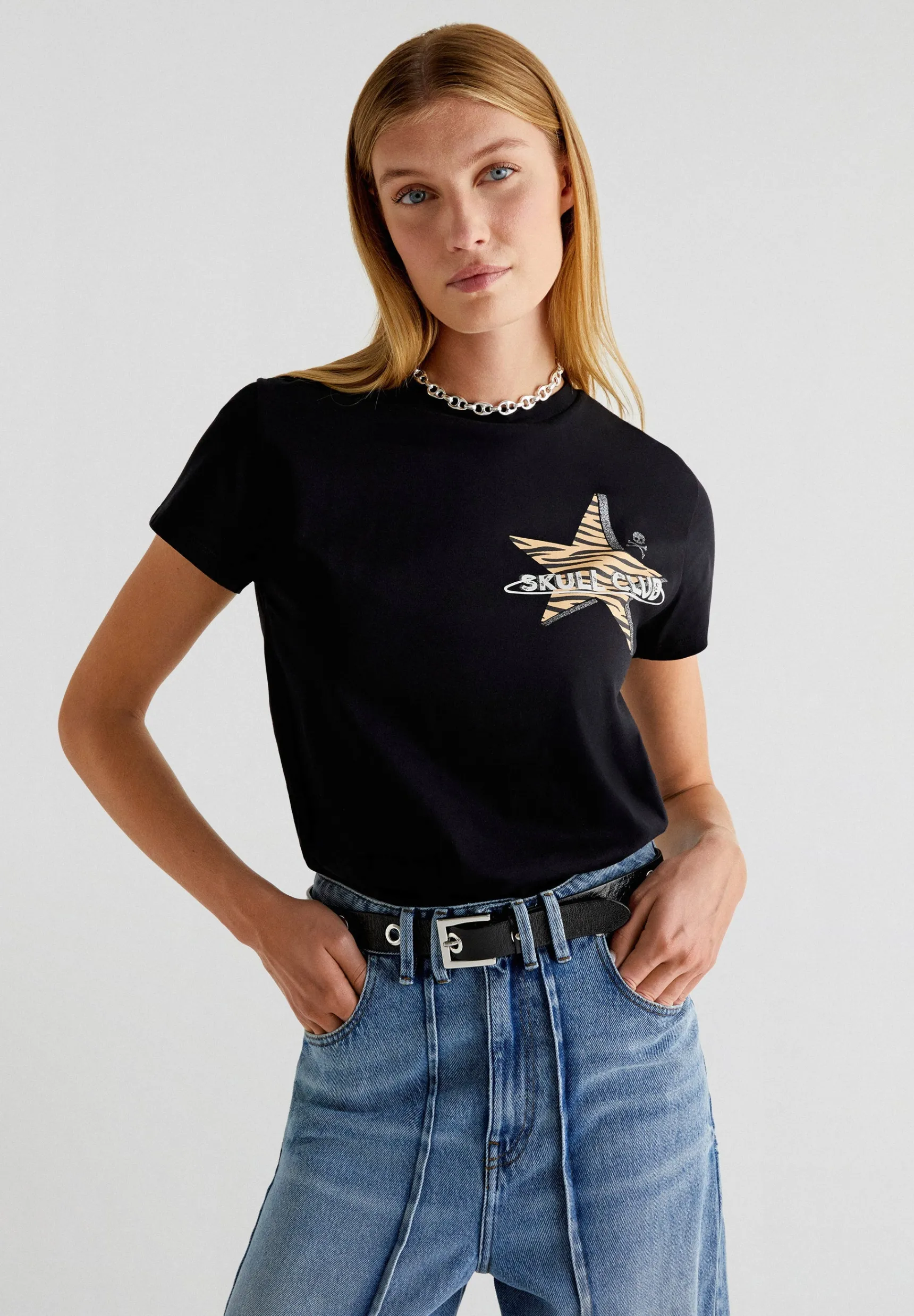 Scalpers T-shirts & Tops | STAR PRINT T-SHIRT