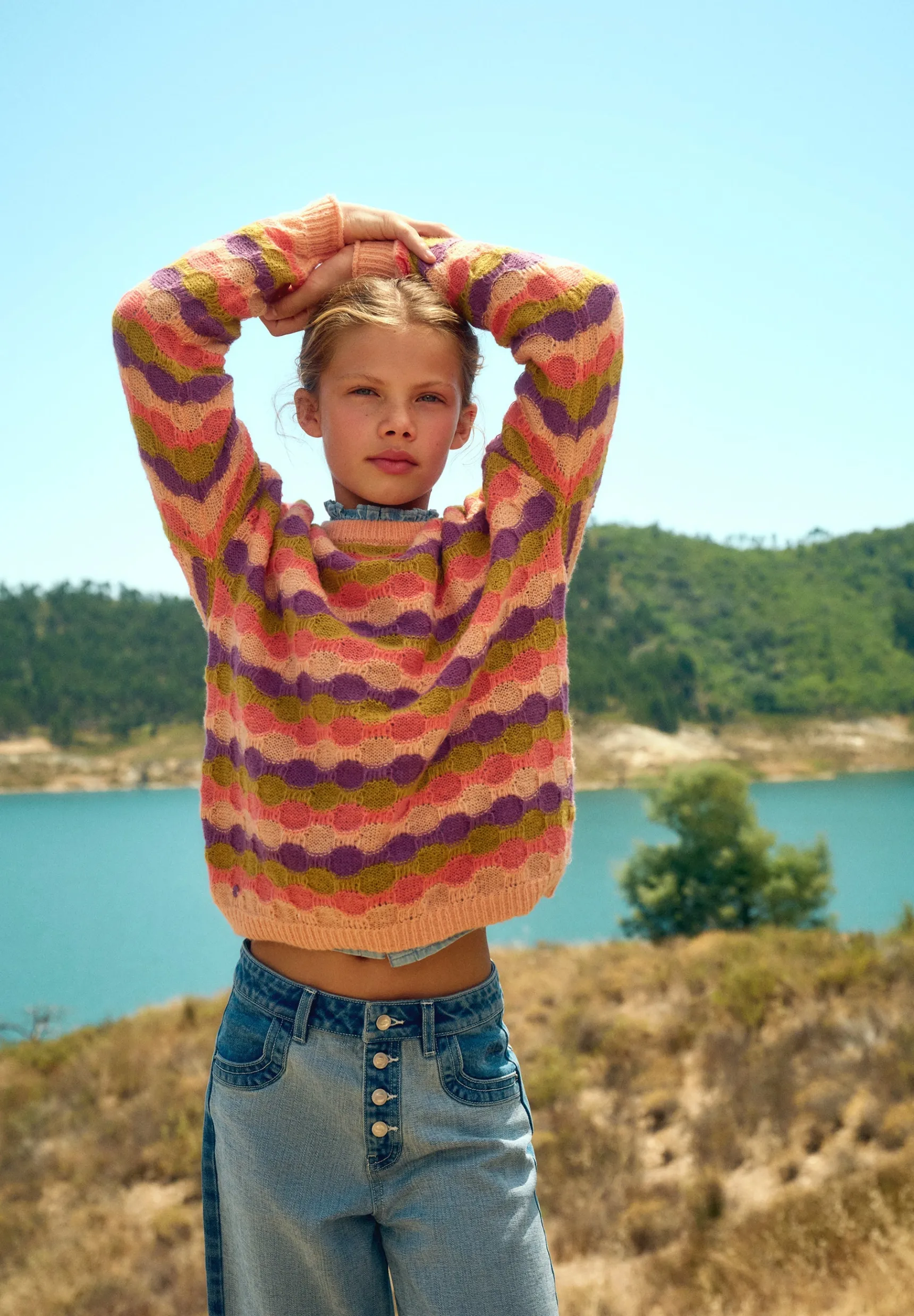 BOY Scalpers The Adventurers | STRIPED KNIT SWEATER