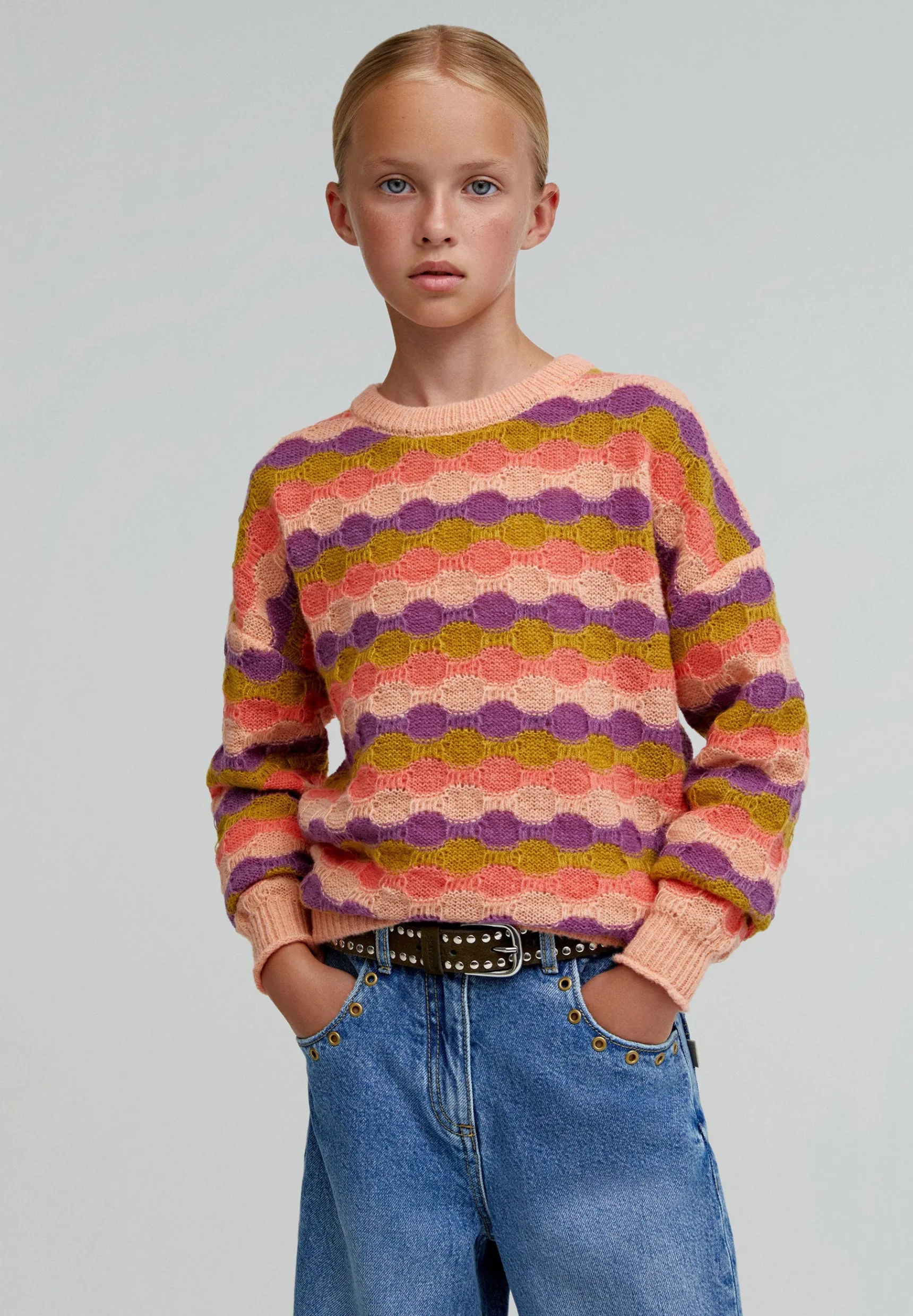 BOY Scalpers Sweaters & Cardigans | Best Sellers | STRIPED KNIT SWEATER