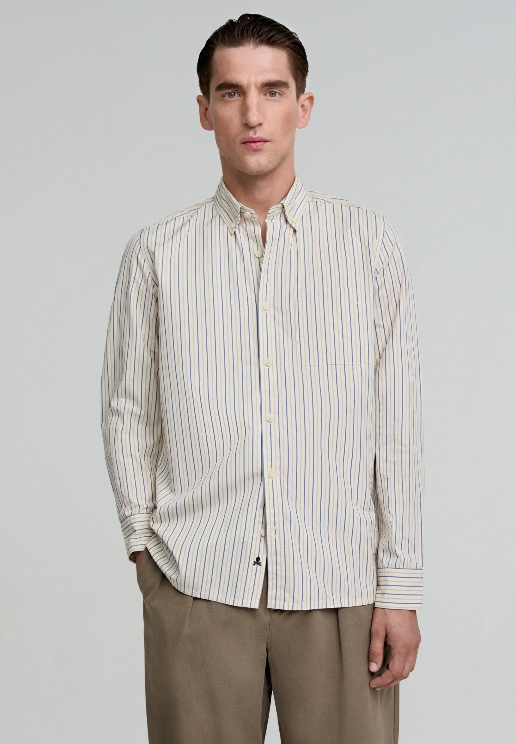 Scalpers Shirts | STRIPED PREMIUM SHIRT