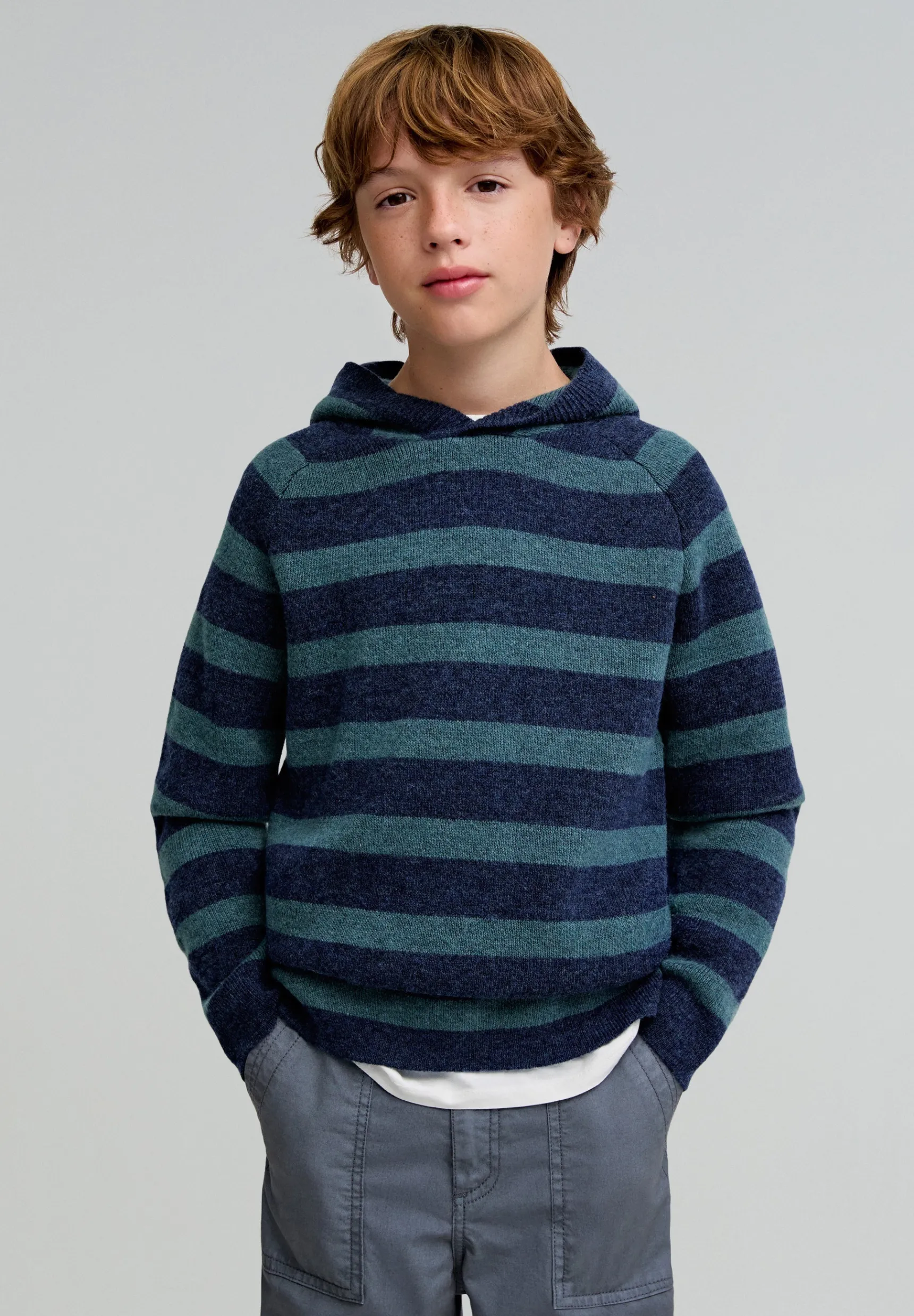 BOY Scalpers Sweaters & Cardigans | STRIPES HOODIE TRICOT KIDS